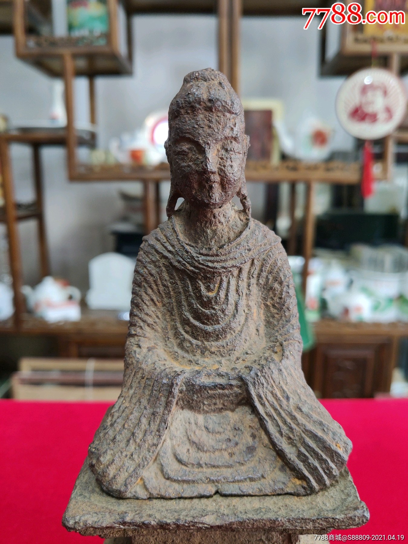 南北朝元嘉铁佛像