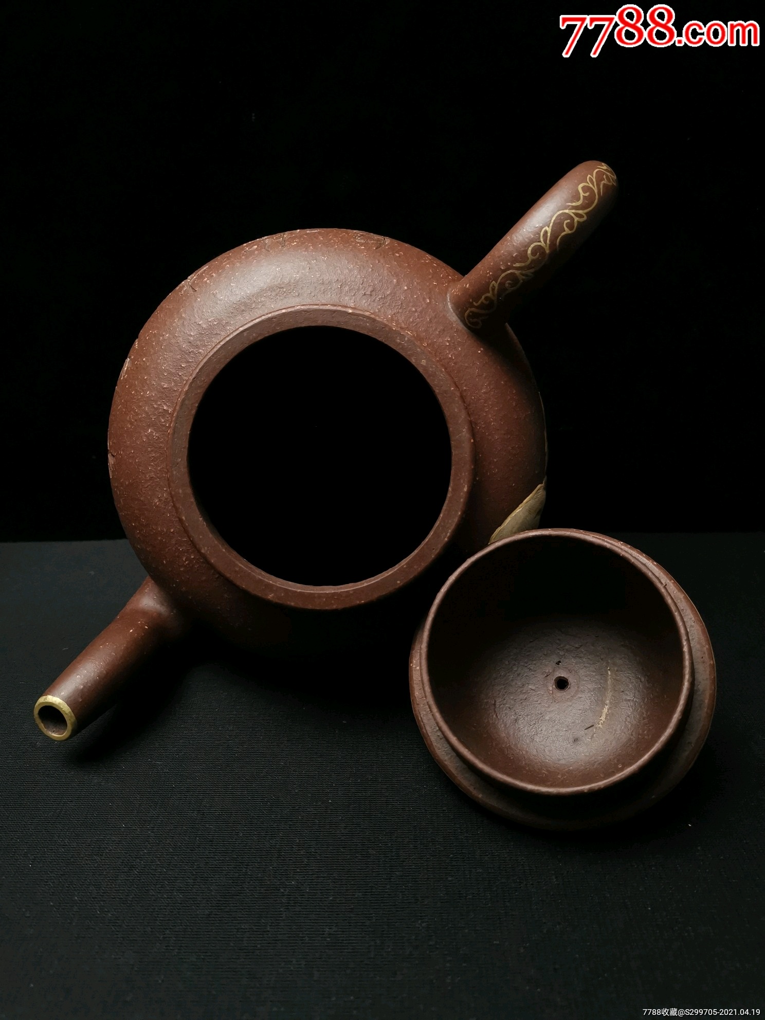 清康熙年制紫砂壶