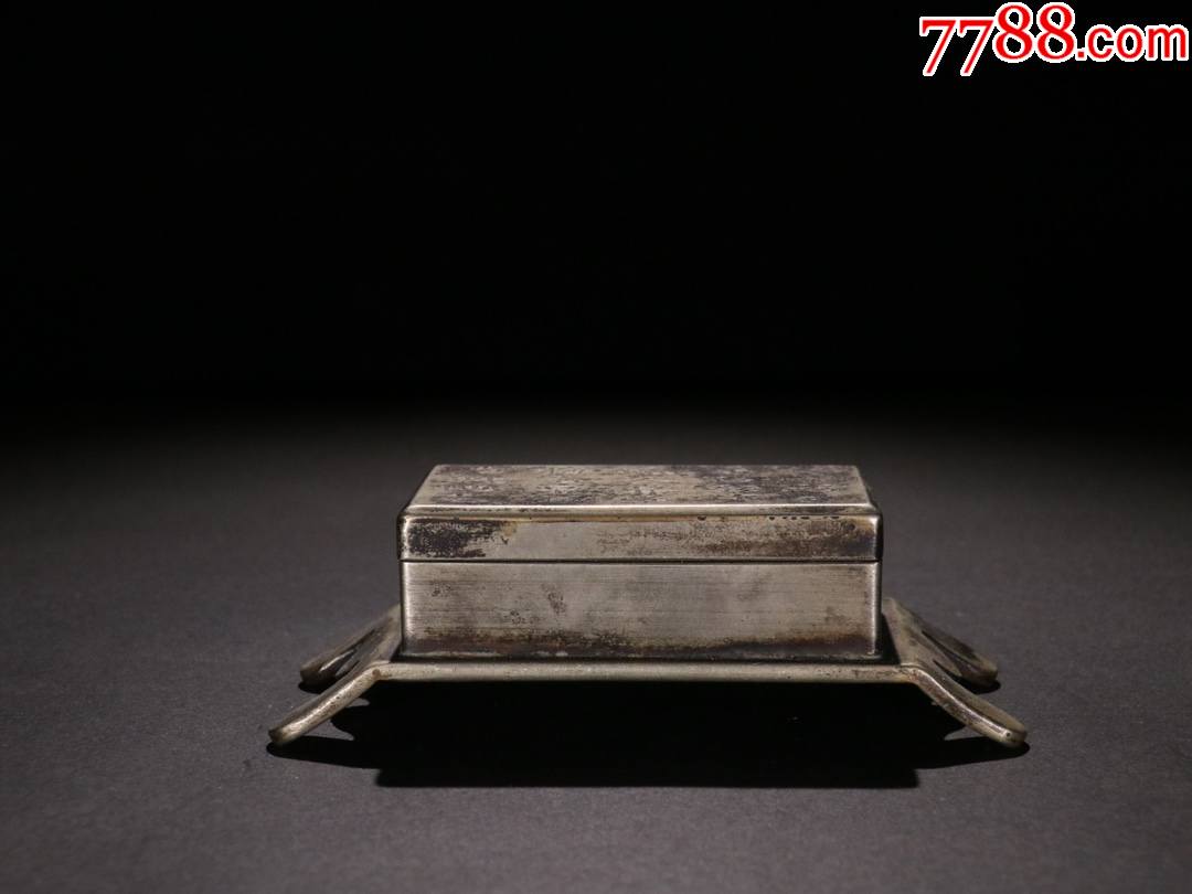 旧藏铜胎造诗文墨床