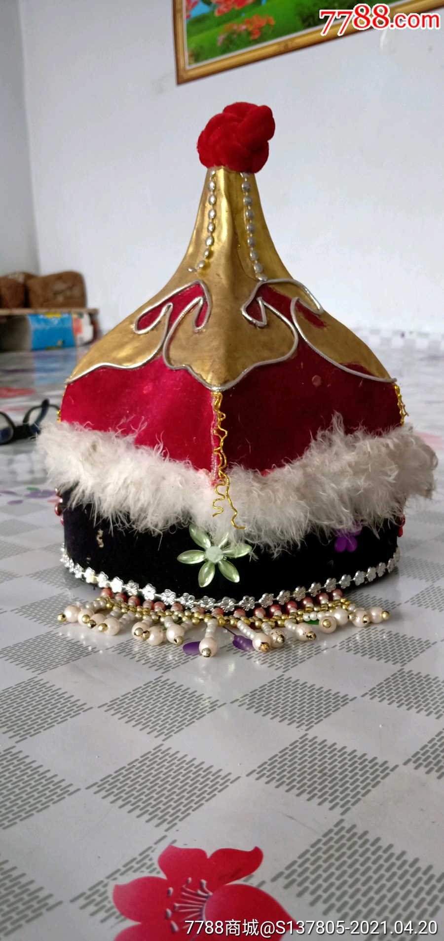 蒙古族帽子女毡帽蒙古帽子