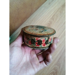 民国孔雀牌香皂铁盒