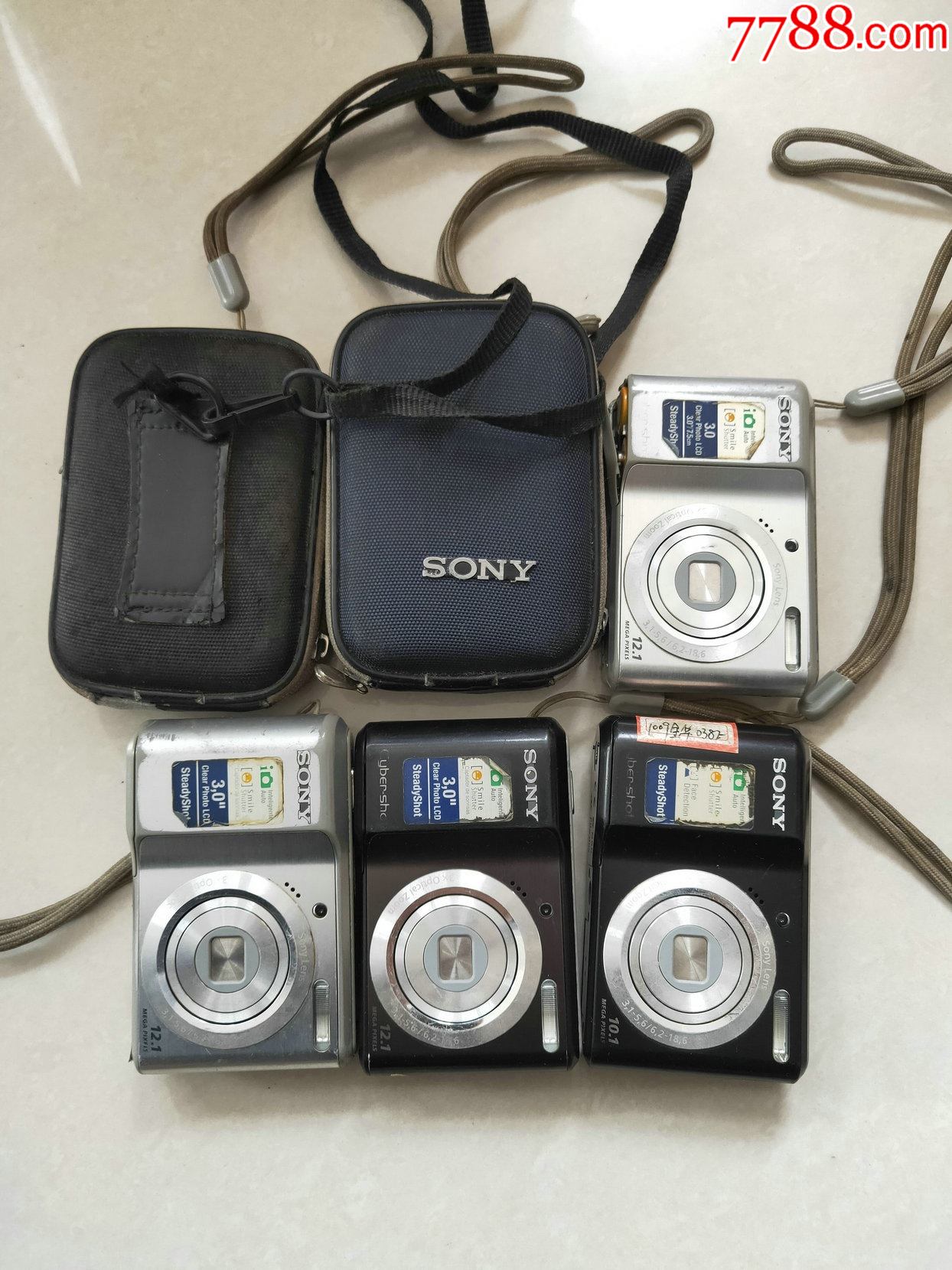 索尼n50相机(6个一起合售)-卡片机/数码相机-7788收藏