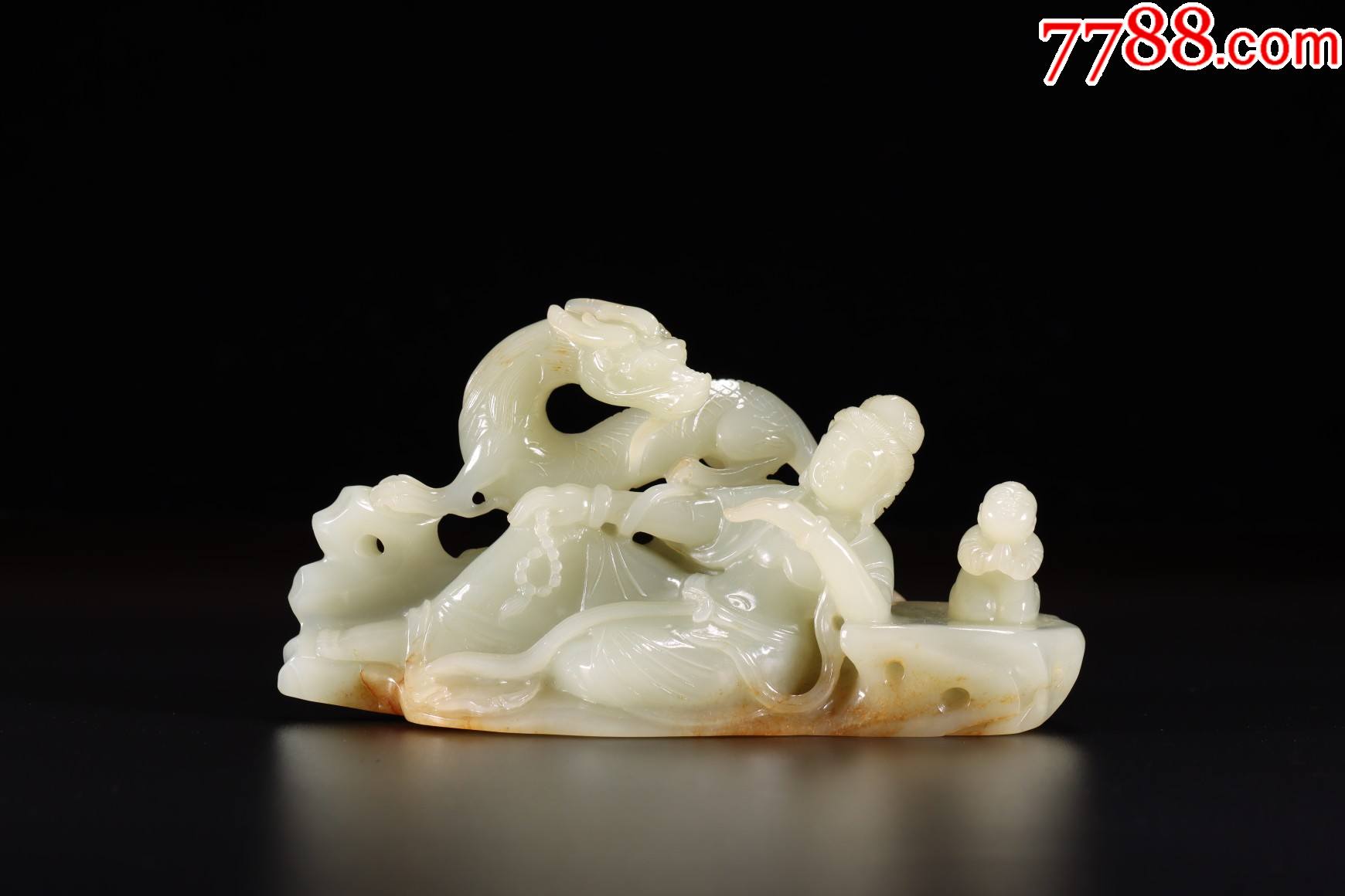 和田玉童子拜佛