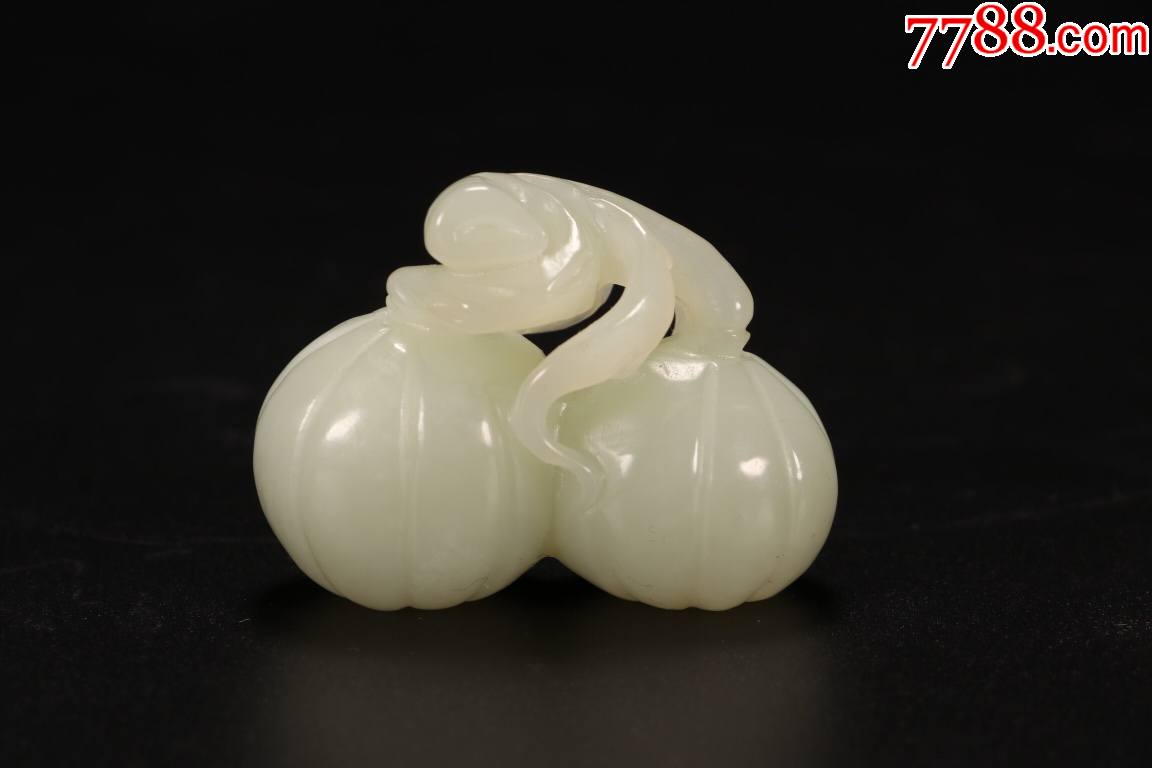 和田玉瓜果把件