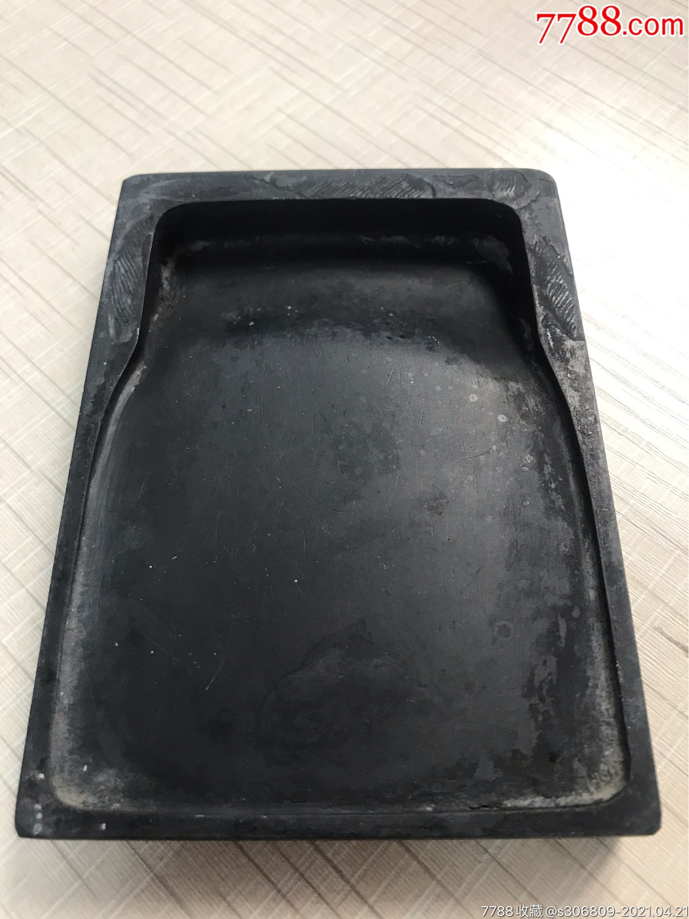 日本雕花门字砚-其他砚台-7788收藏