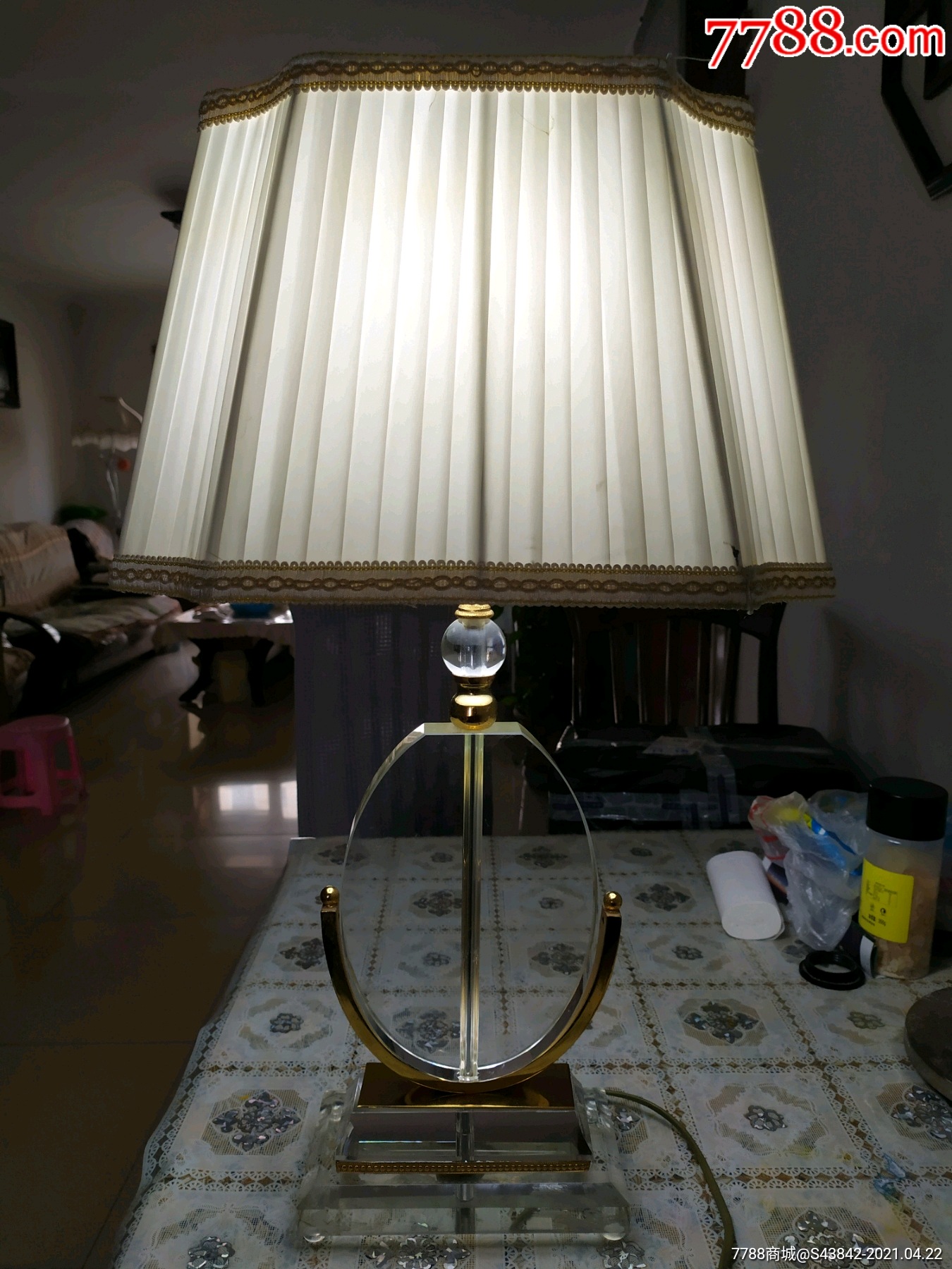 精美水晶大台灯