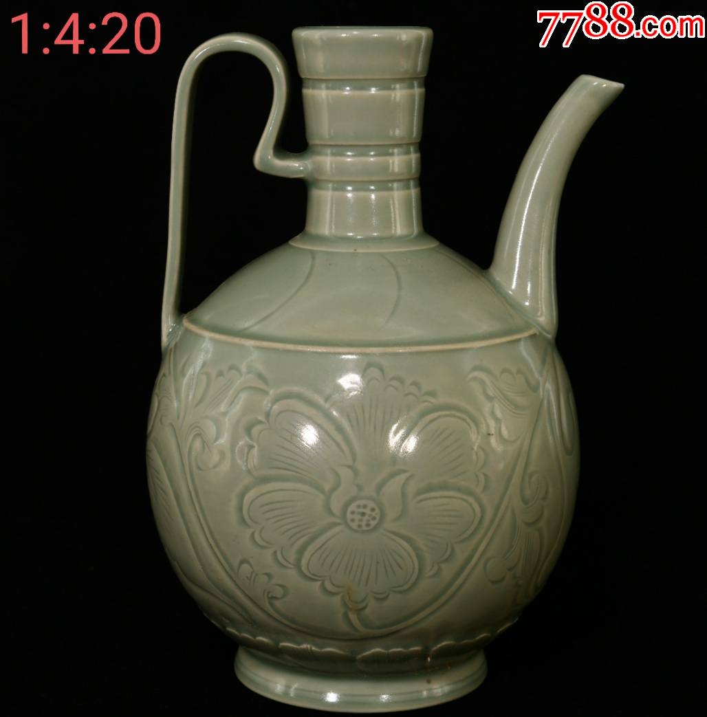 越窑系【执壶】(工艺品)-价格:1300元-se79740349-青瓷/秘色瓷-零售