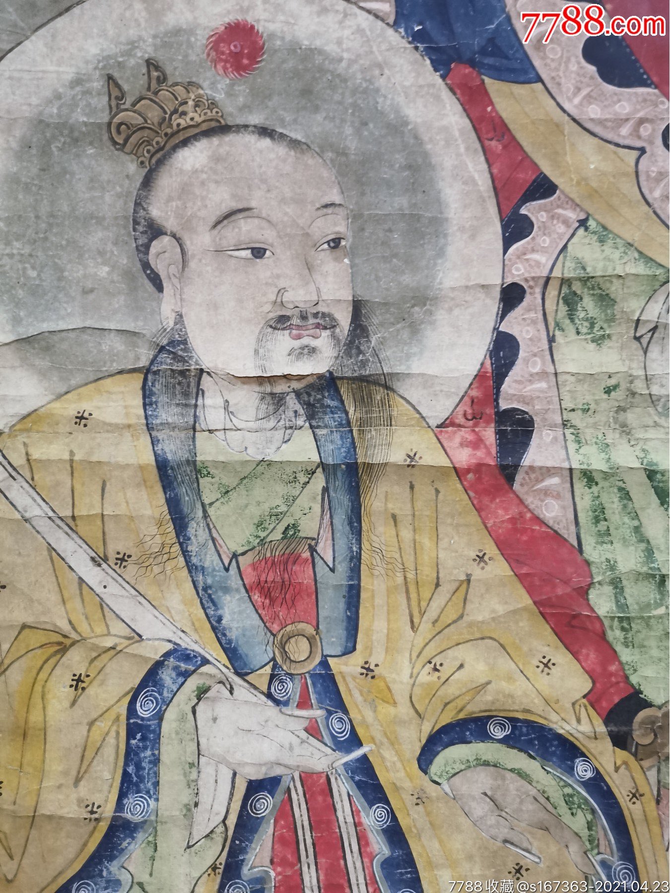 佚名,道教画