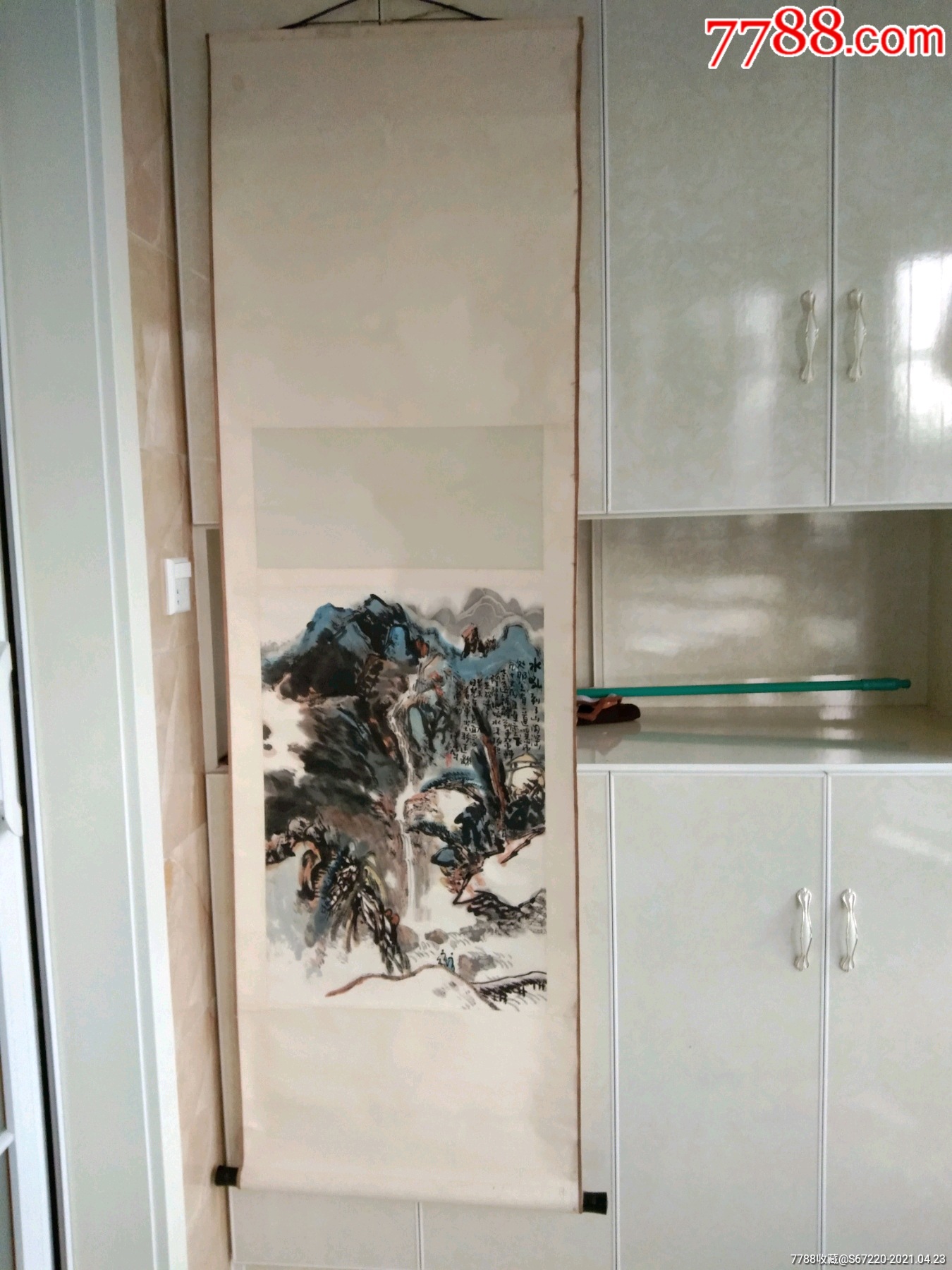 安徽著名画家汪涛先生山水画作品保真