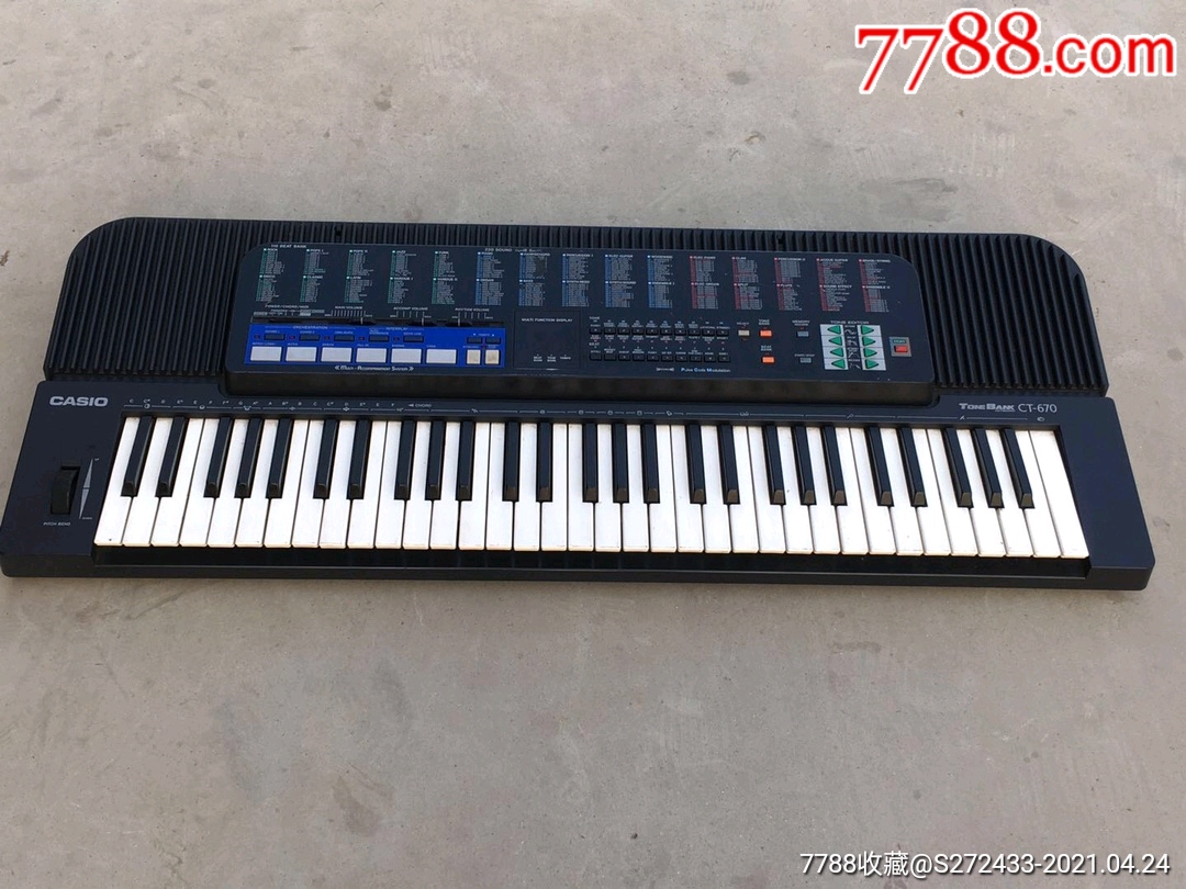casio牌电子琴,正常使用,全品【怀古明清家具】_第5张_7788烟酒茶牌