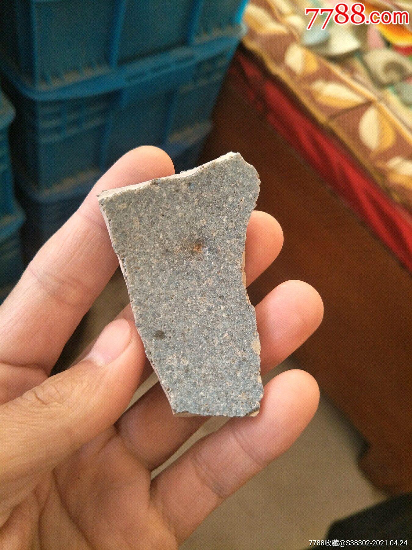 京杭大运河出品元代钧窑残片瓷片临清运河古玩店万枚瓷片标本馆