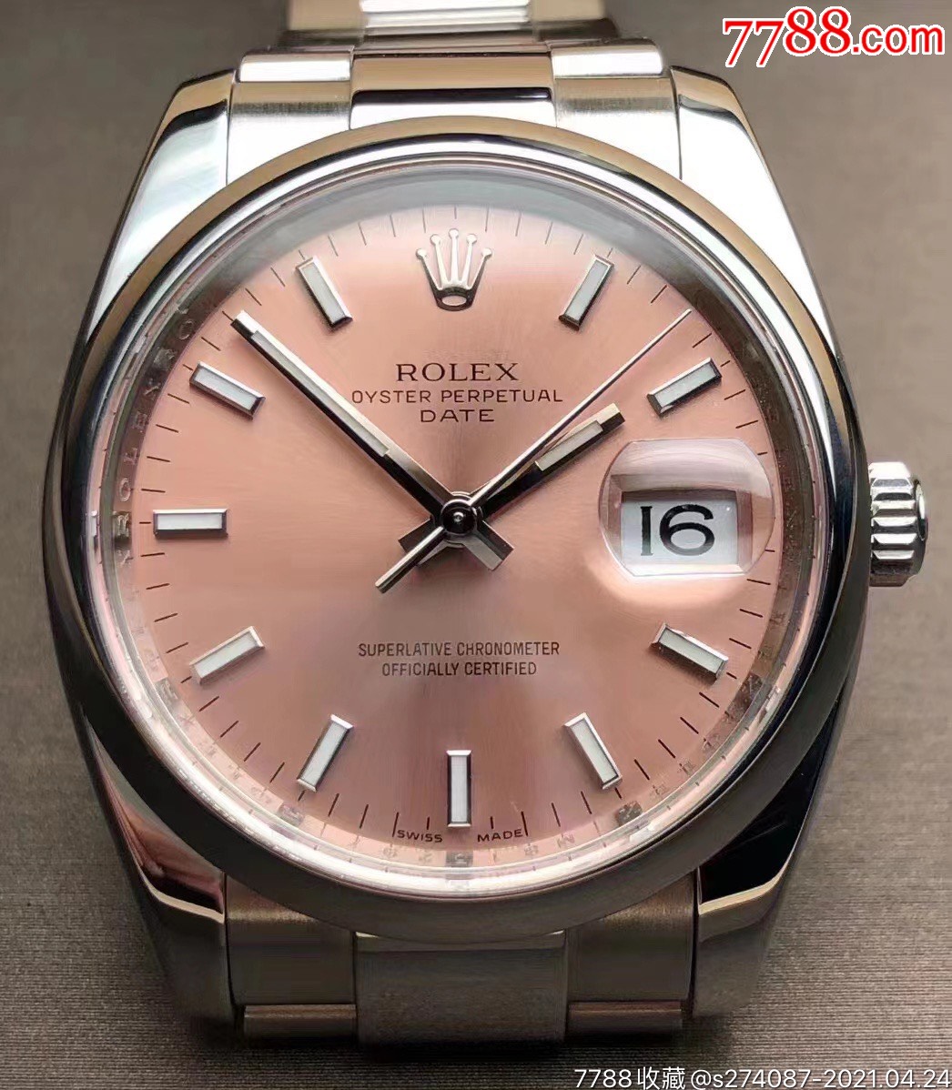劳力士日志系列115200表径不含把34mm自动机械904l不锈钢材质日