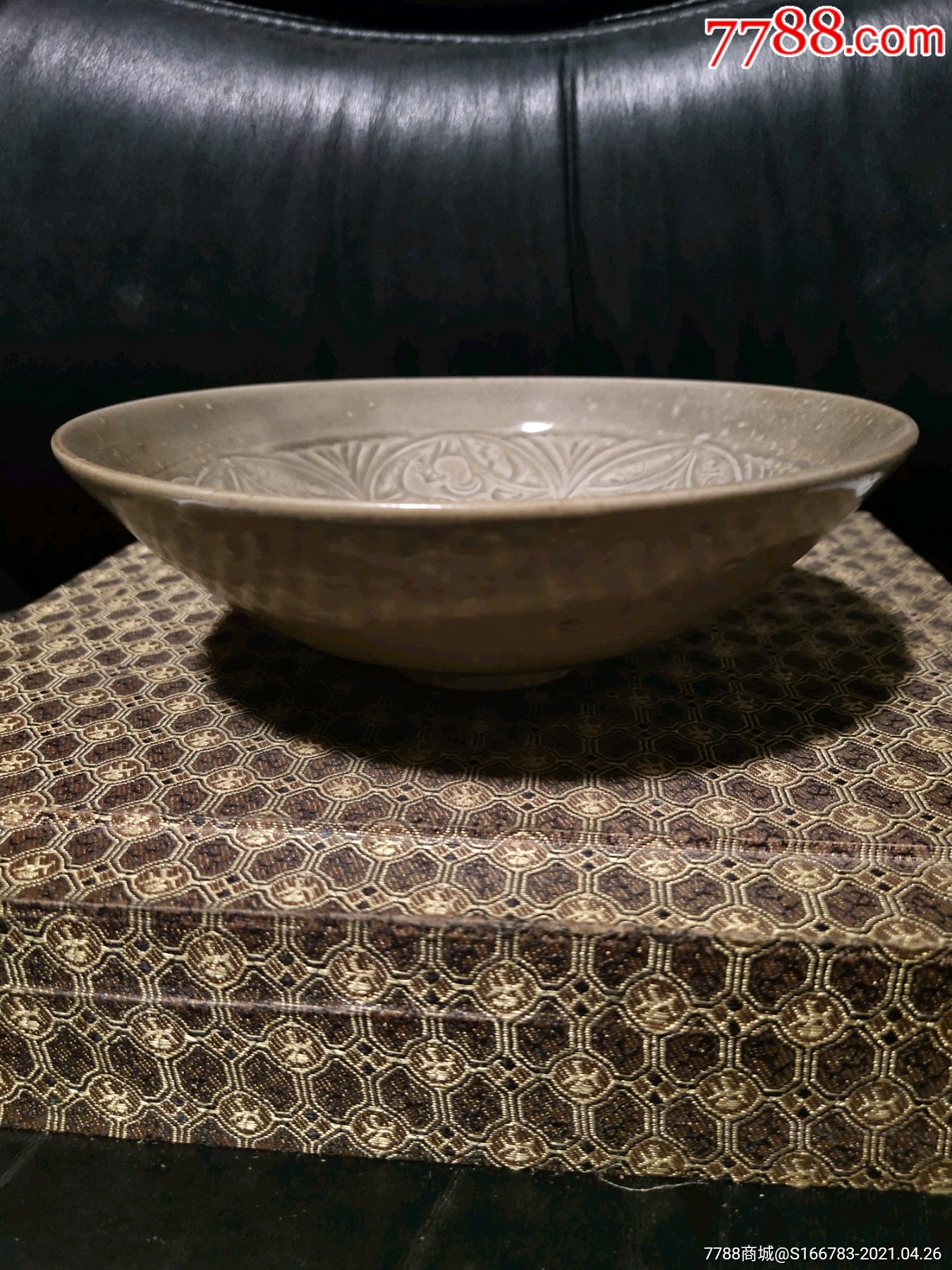 耀州窑4喜童子碗