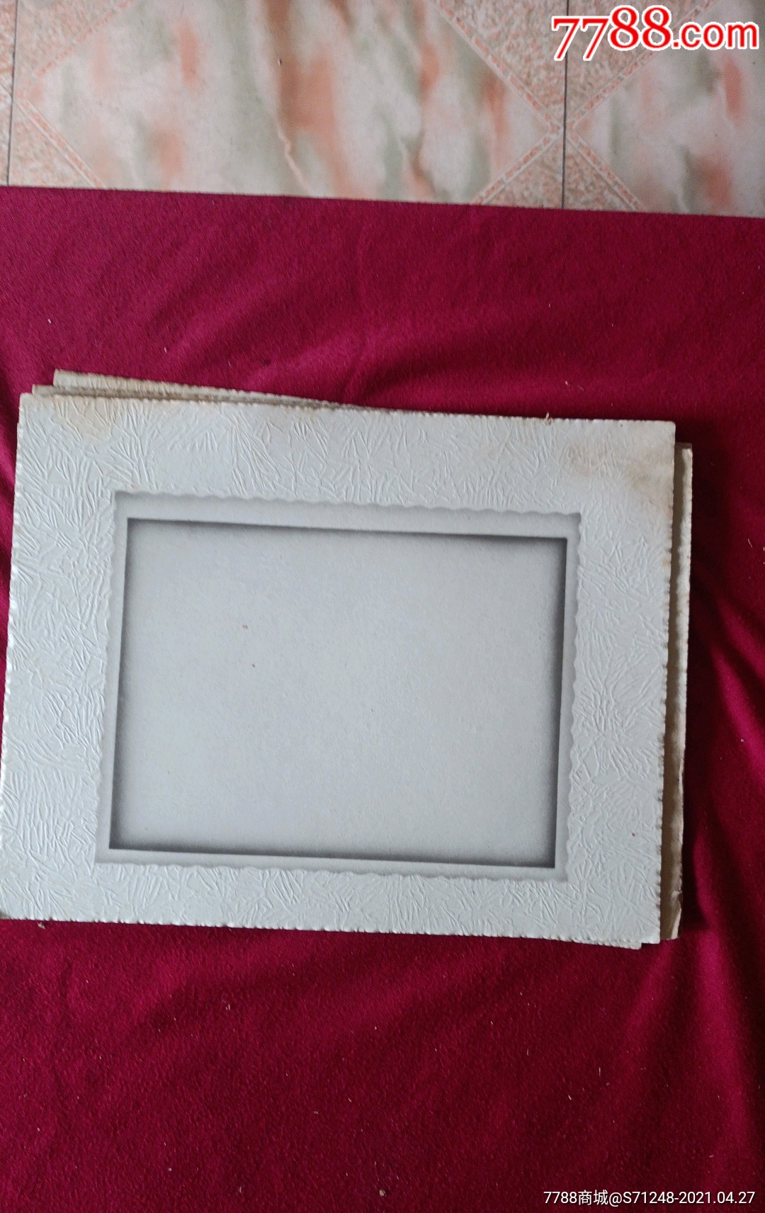 民国老照片纸板底板八张