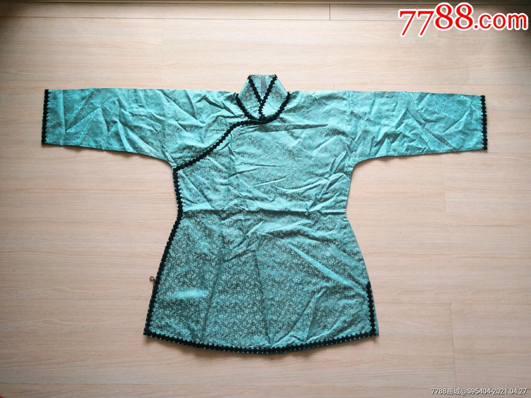 民国绸缎面料大襟袄