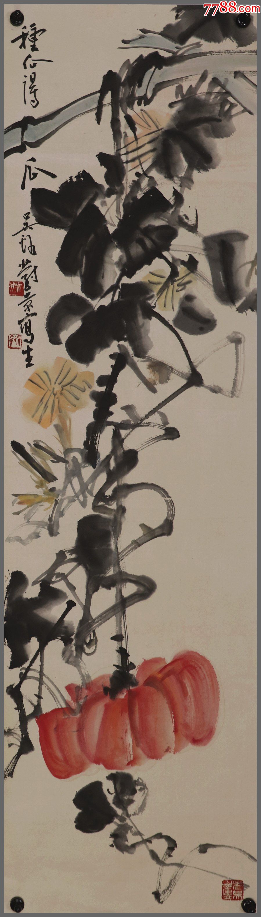 吴茀之浙江浦江人中国花鸟画大师现代浙派中国画首领人物花卉画