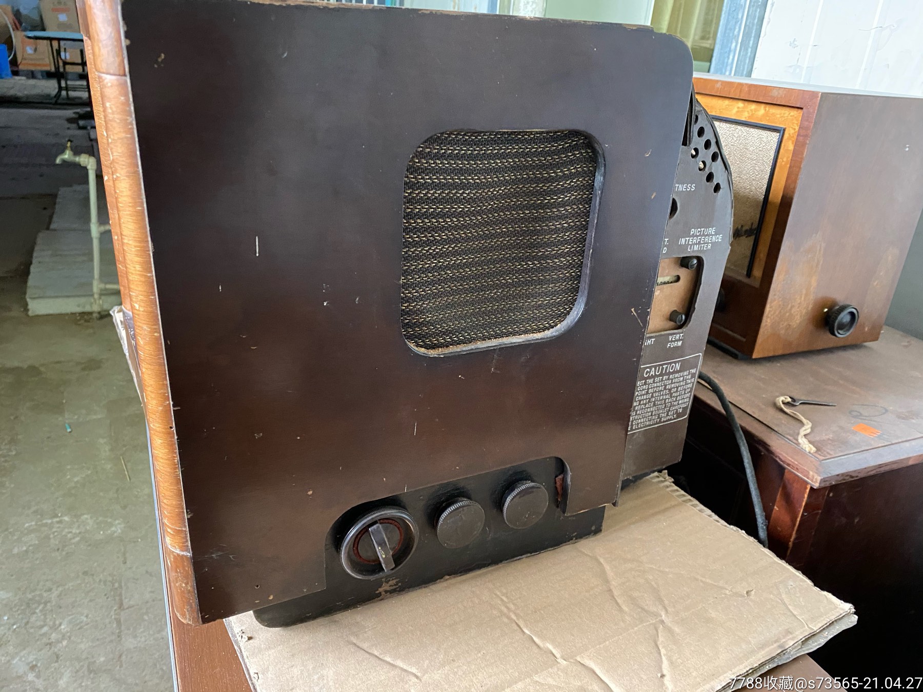 40年代英国gec电子管电视机全部原装