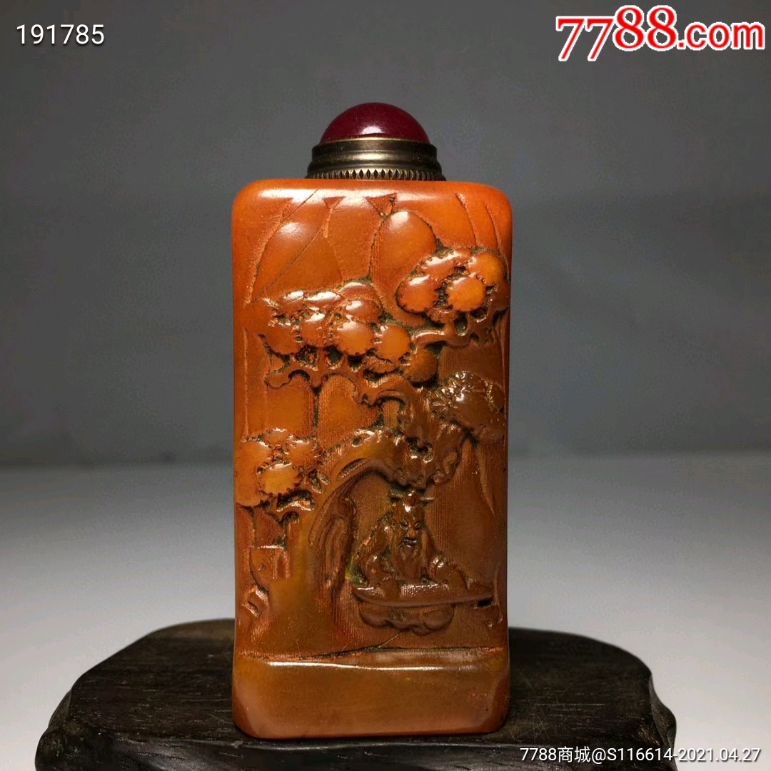 中国　猿　鼻煙壺　希少です‼️ 中国 猿 鼻煙壺 希少品 蓋あり 中国 猿 鼻煙壺 希少品 蓋あり