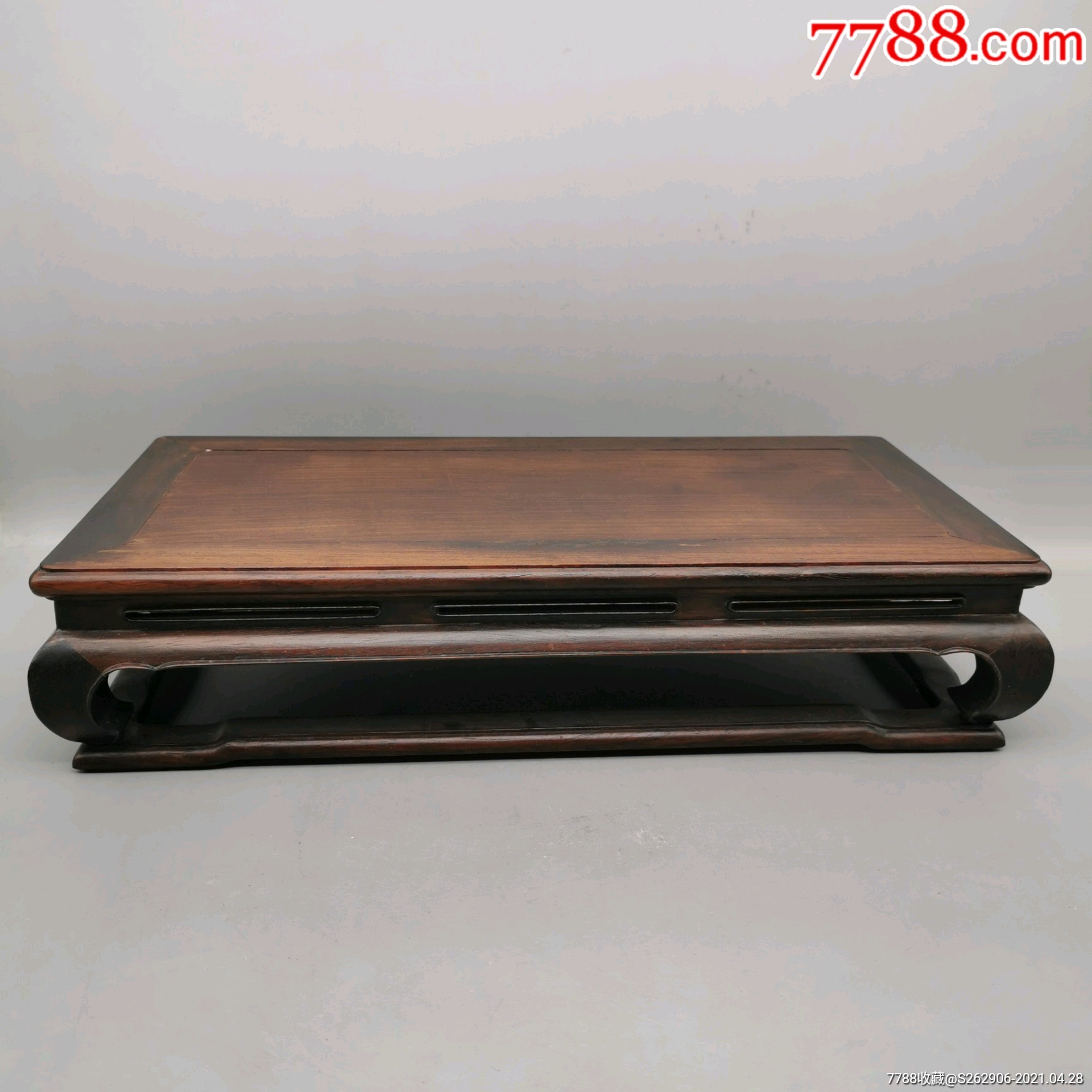 清代红木座_木雕底座_译心堂【7788收藏__收藏热线】