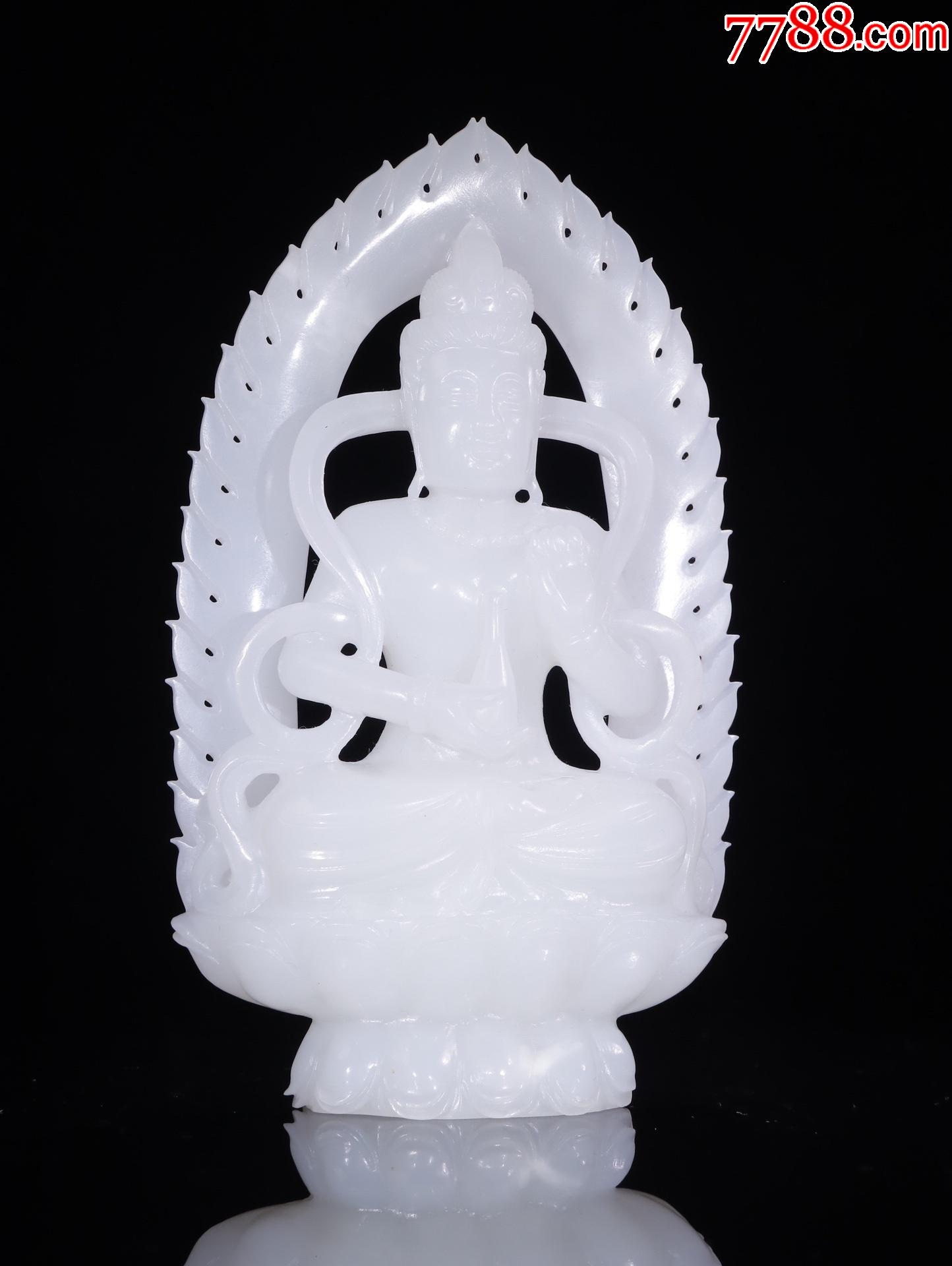 和田玉佛像摆件