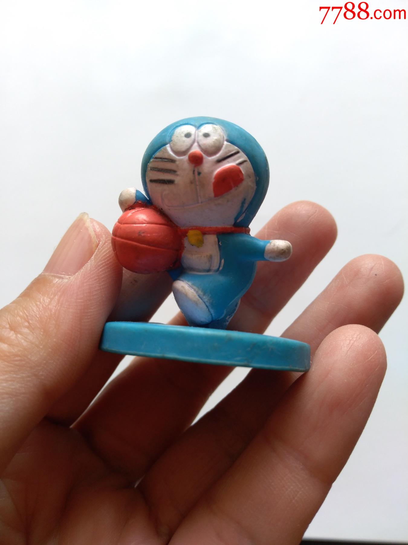 老款限量玩具机器猫打篮球雀巢少见点图可放大