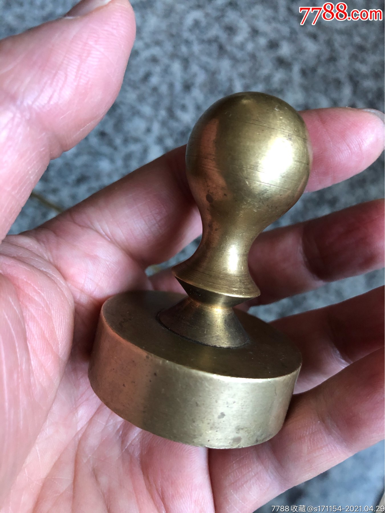 手工雕刻老铜印章