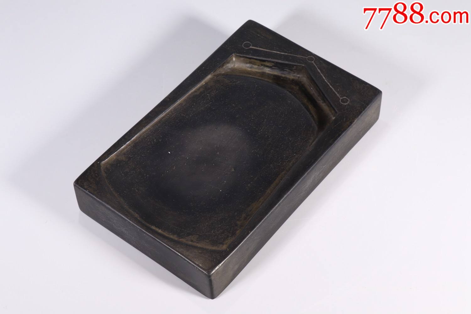 紫端"玄武"圭形砚_端砚_唐禧古玩【7788收藏__收藏热线】