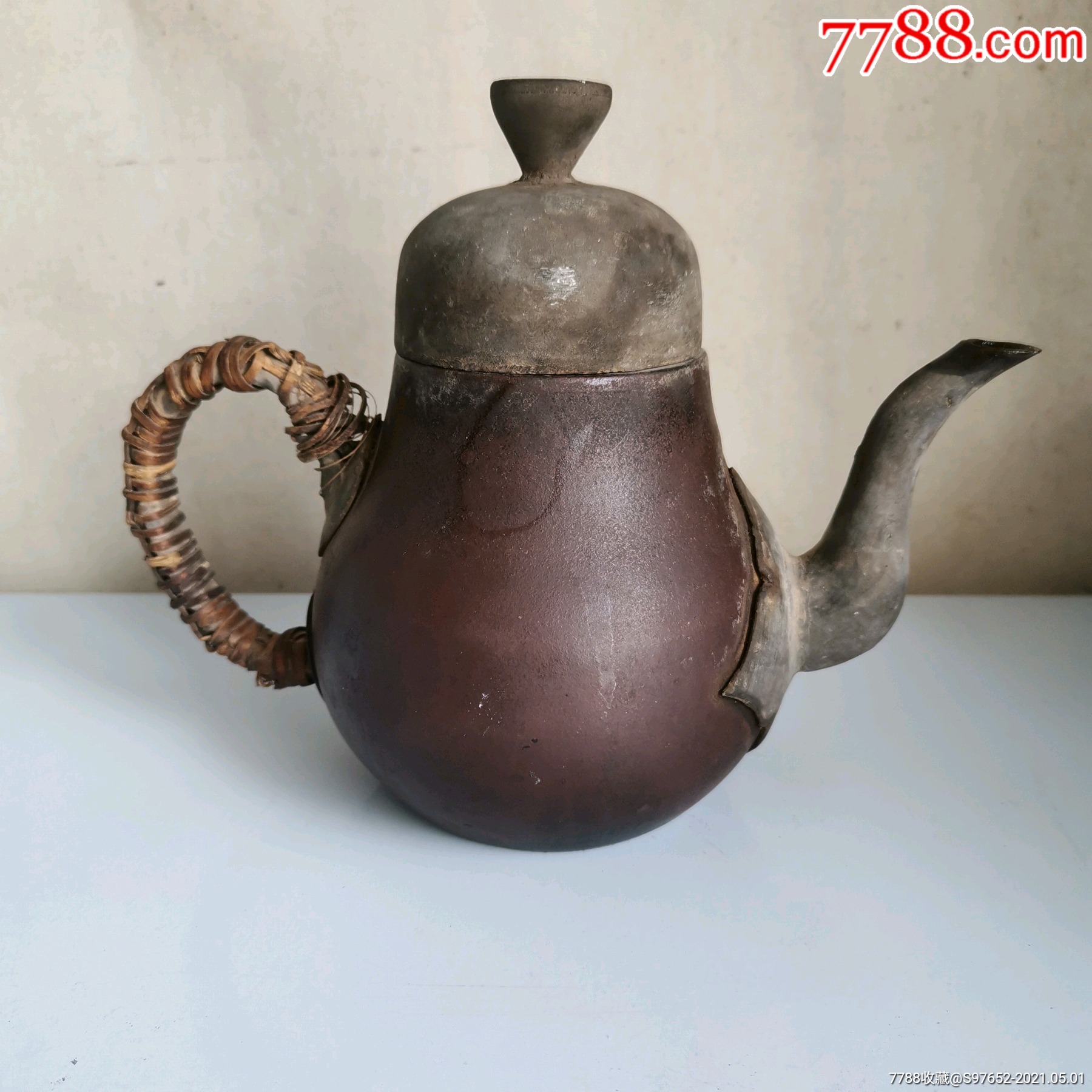 民国毛顺兴紫砂壶-紫砂壶-7788收藏