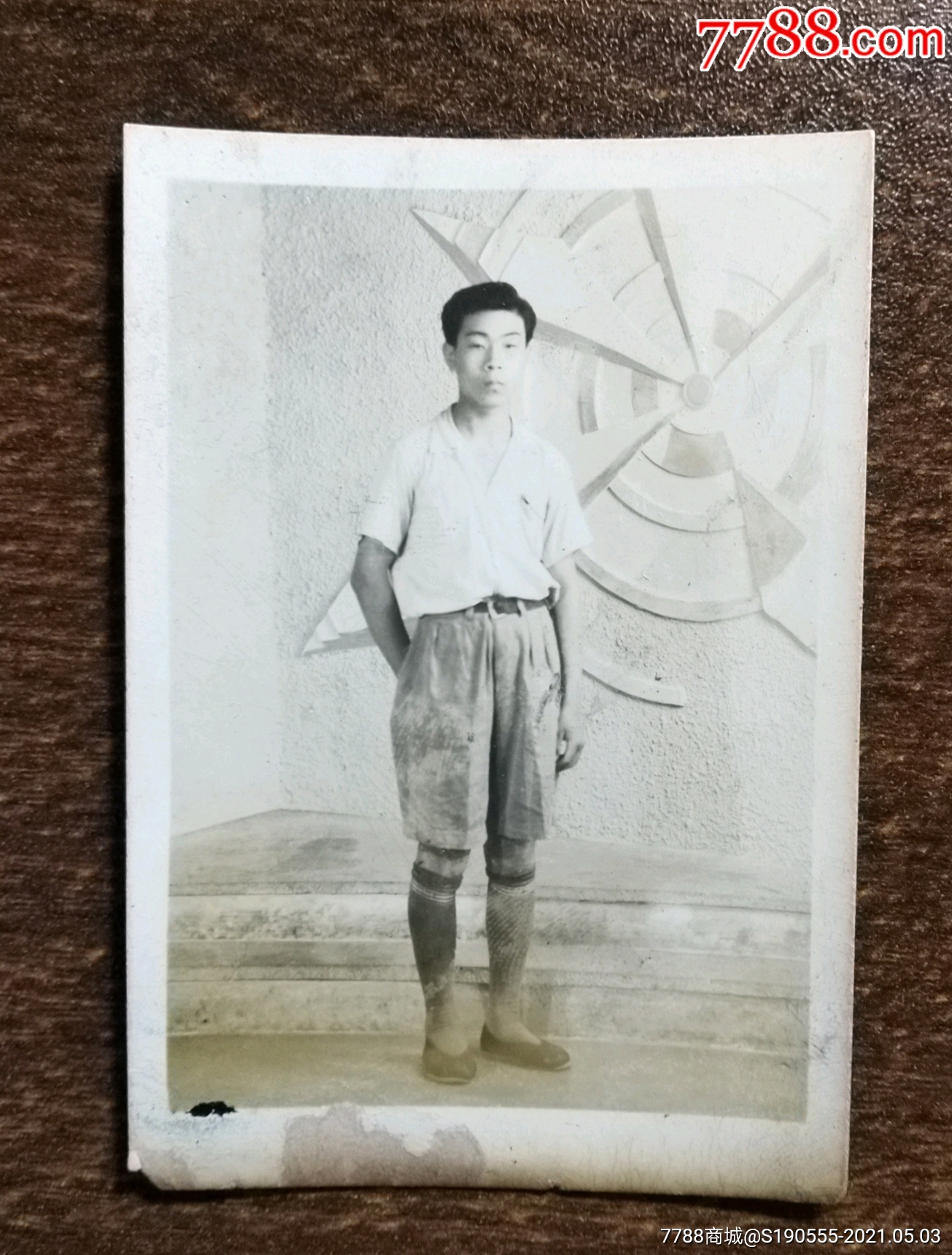 民国时期男军人艺术照老照片