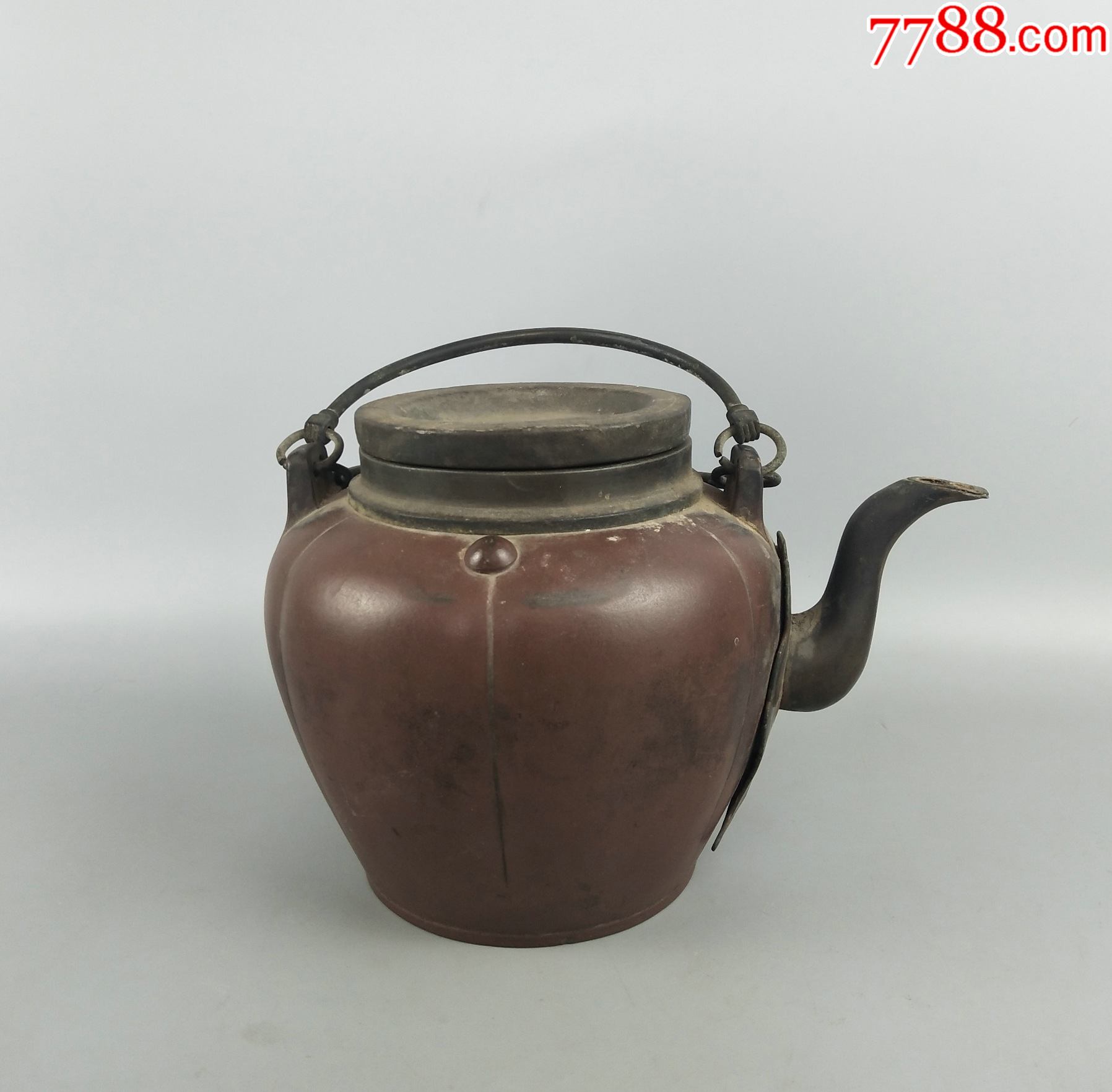 时大彬款瓜棱紫砂壶