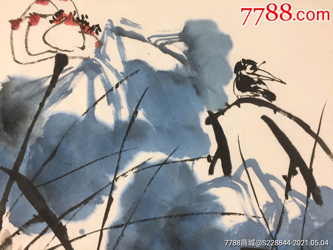 崔如琢作品四尺画心尺寸13666