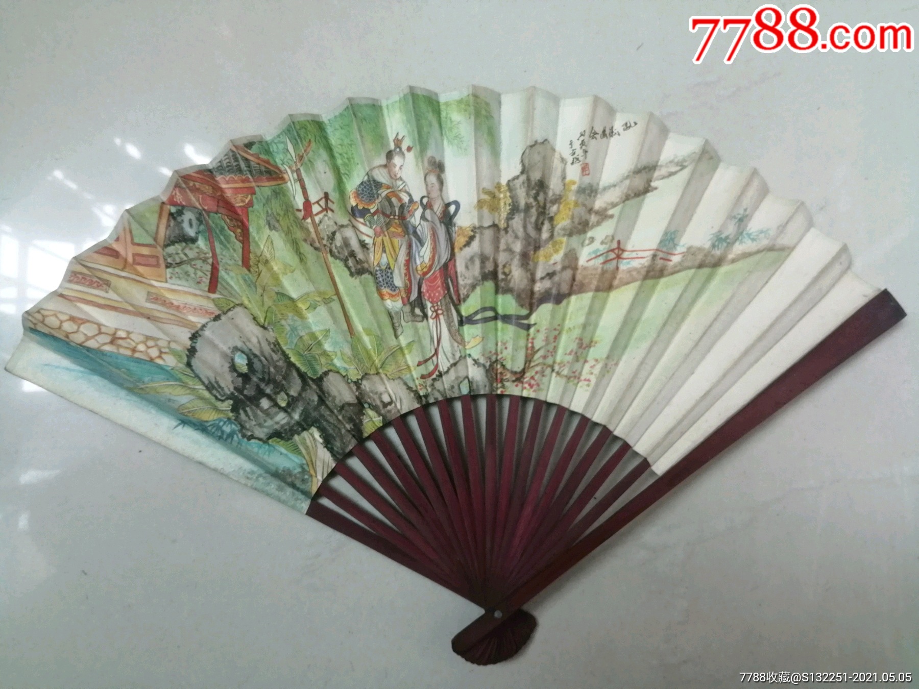 凤仪亭-年画/宣传画-7788烟标收藏