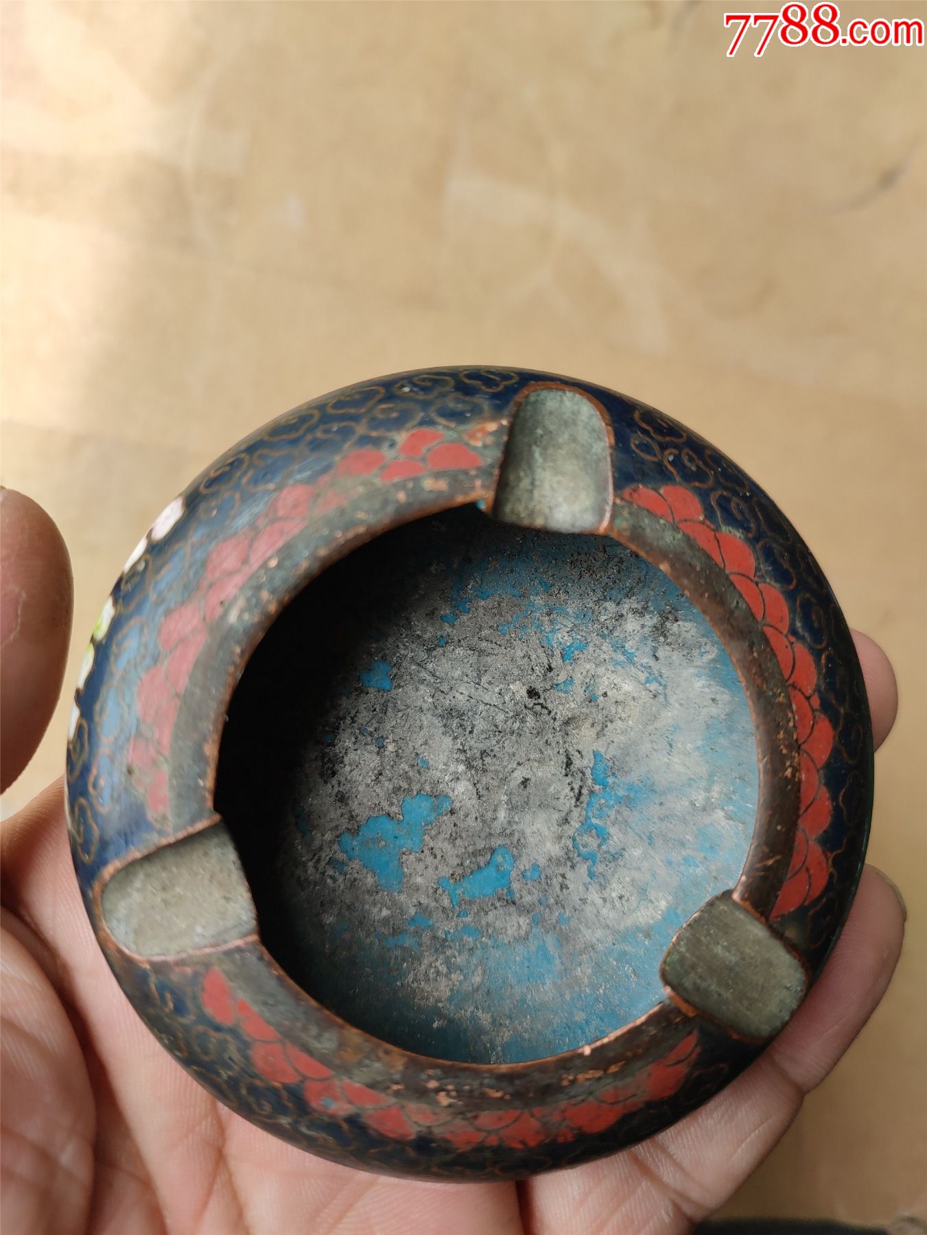 全品五十年代景泰蓝,品相如图所示