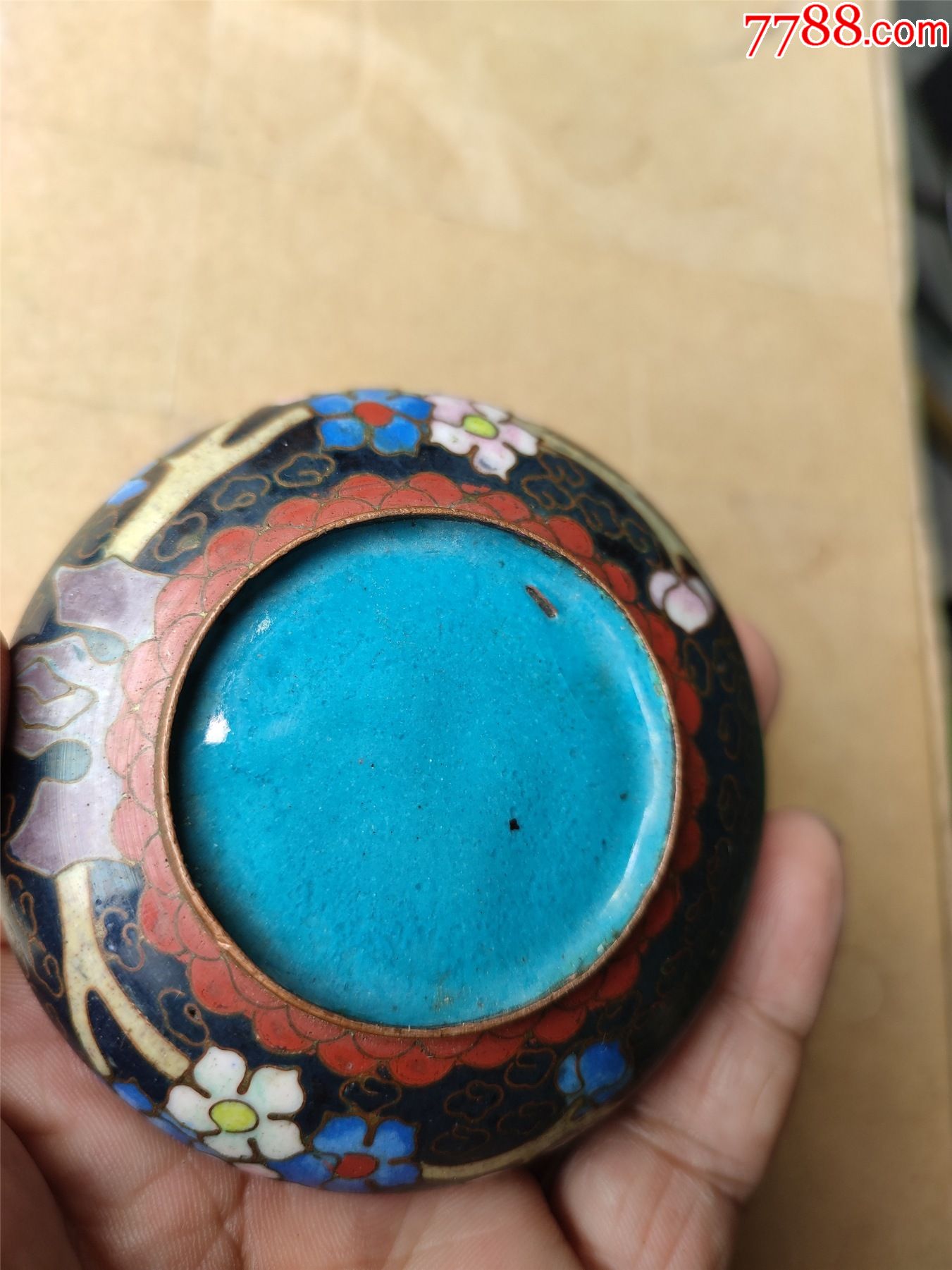 全品五十年代景泰蓝,品相如图所示