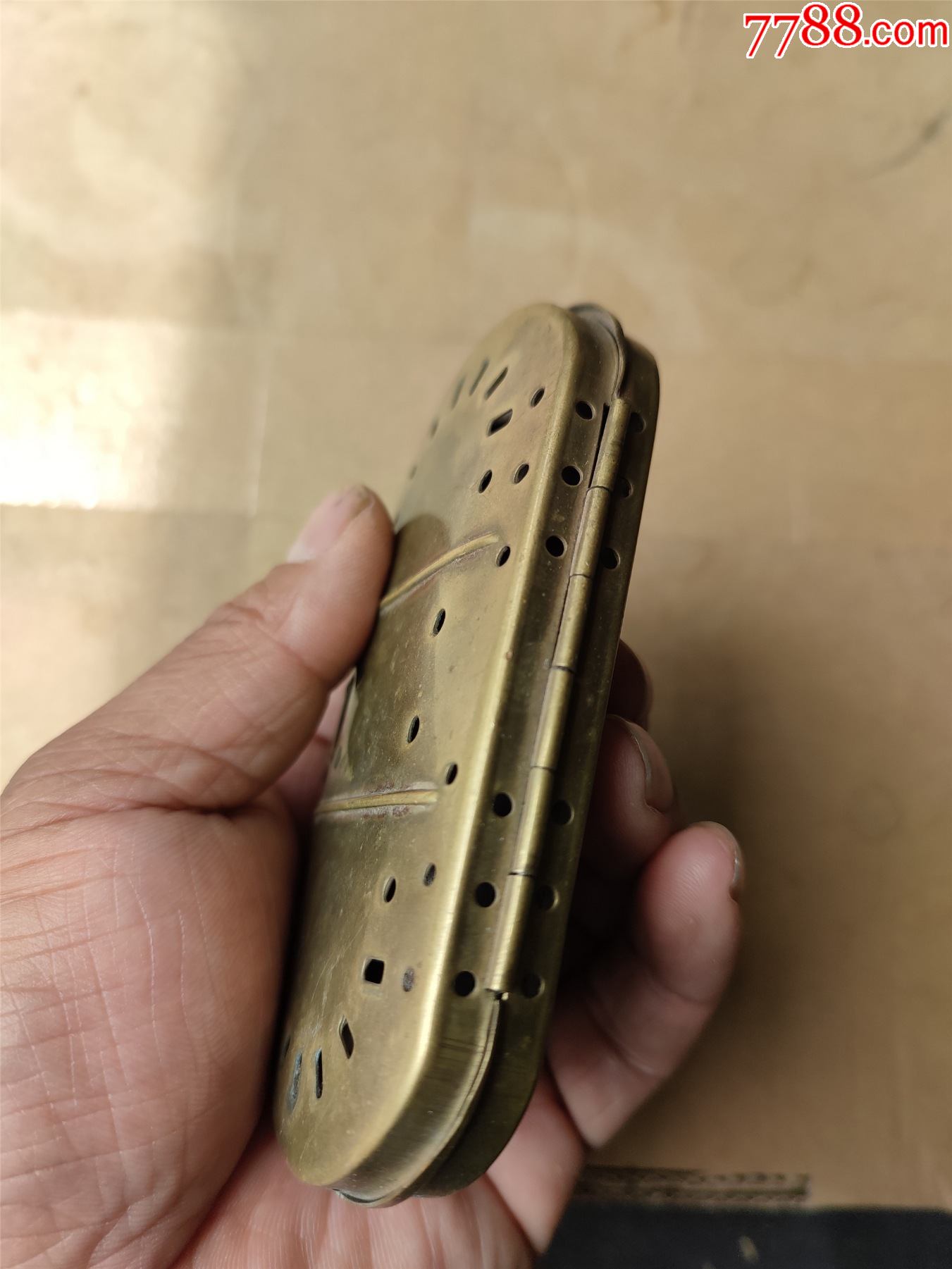 全品几十年的铜器怀炉全品如图所示