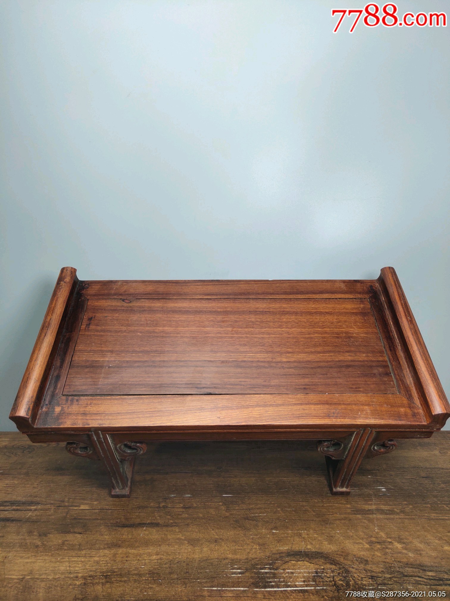 珍藏老花梨木供桌纯手工制作茶几摆件