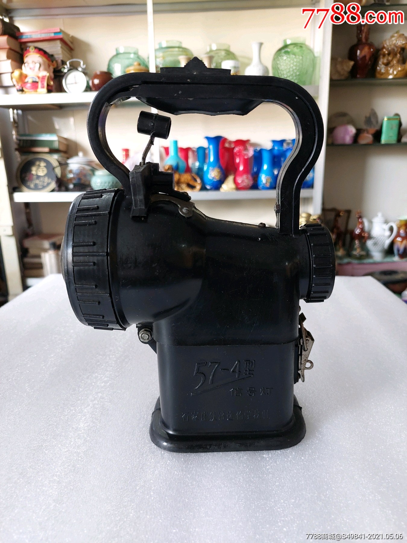 精品50年代老铁路信号灯