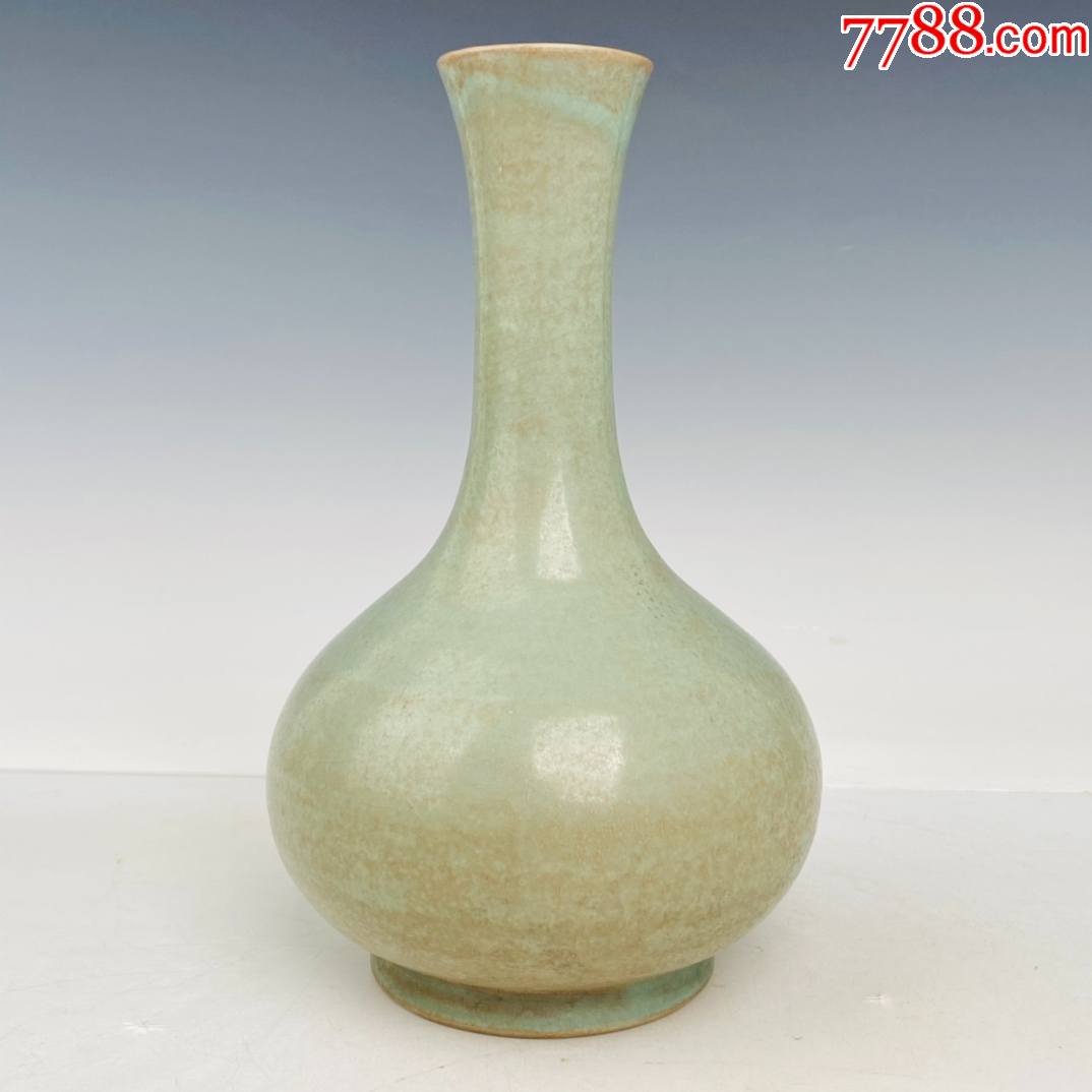 汝瓷花瓶高25厘米直径14厘米工艺品