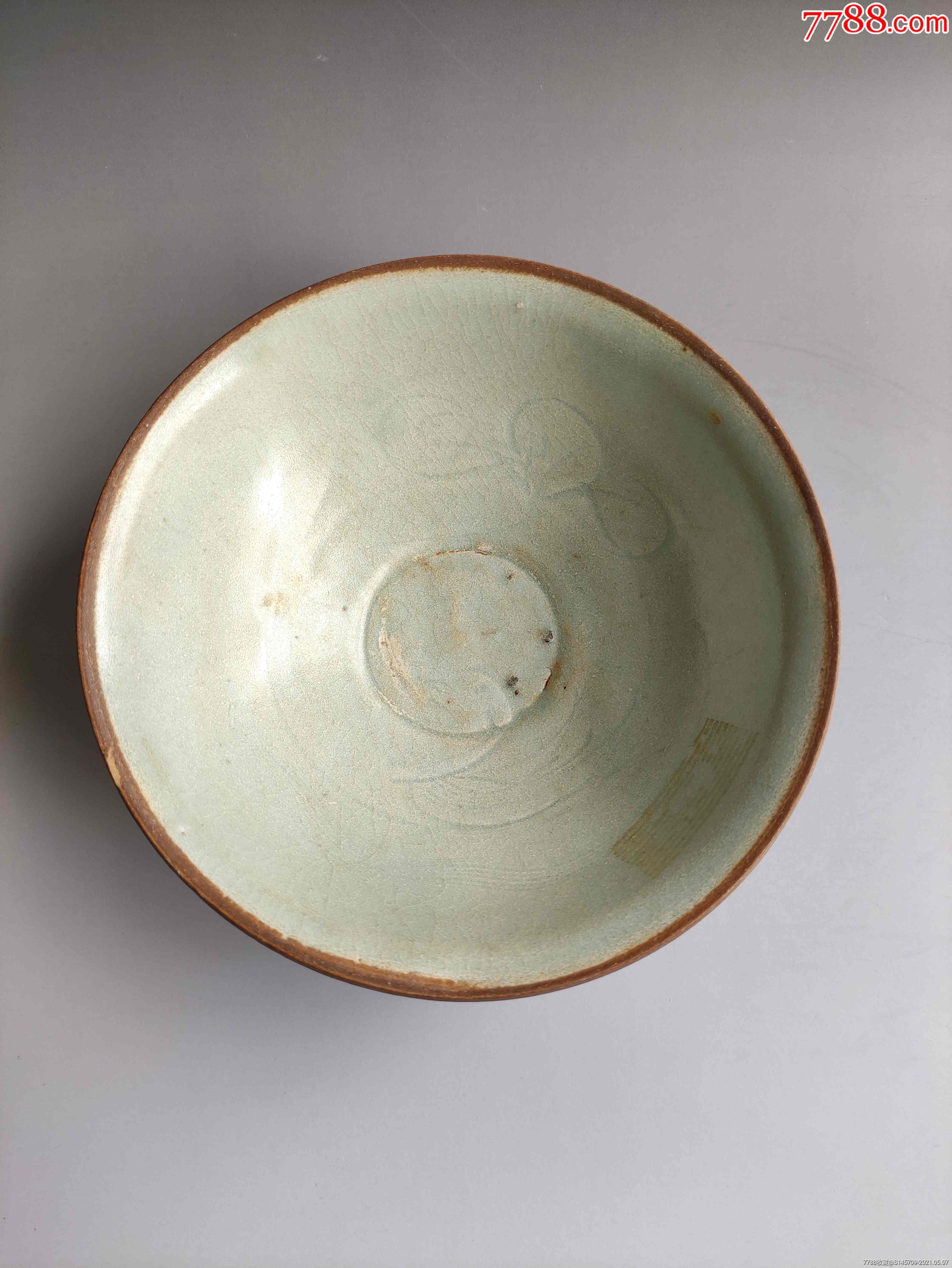 点变形釉水漂亮喜欢的朋友不要错过细节如图-青白瓷/影青瓷-7788唱机