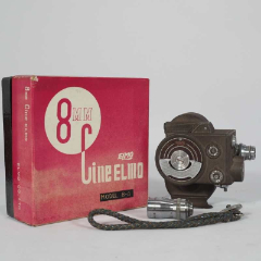 1950年代早期爱尔莫CineElmo8-A8mm8毫米电影胶片摄影机发条