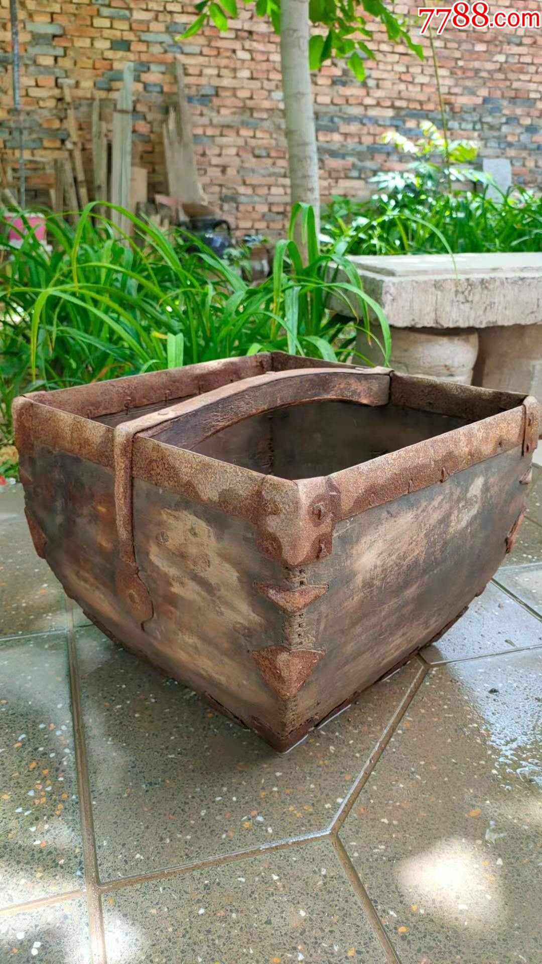 清代包铁老木斗日进斗金