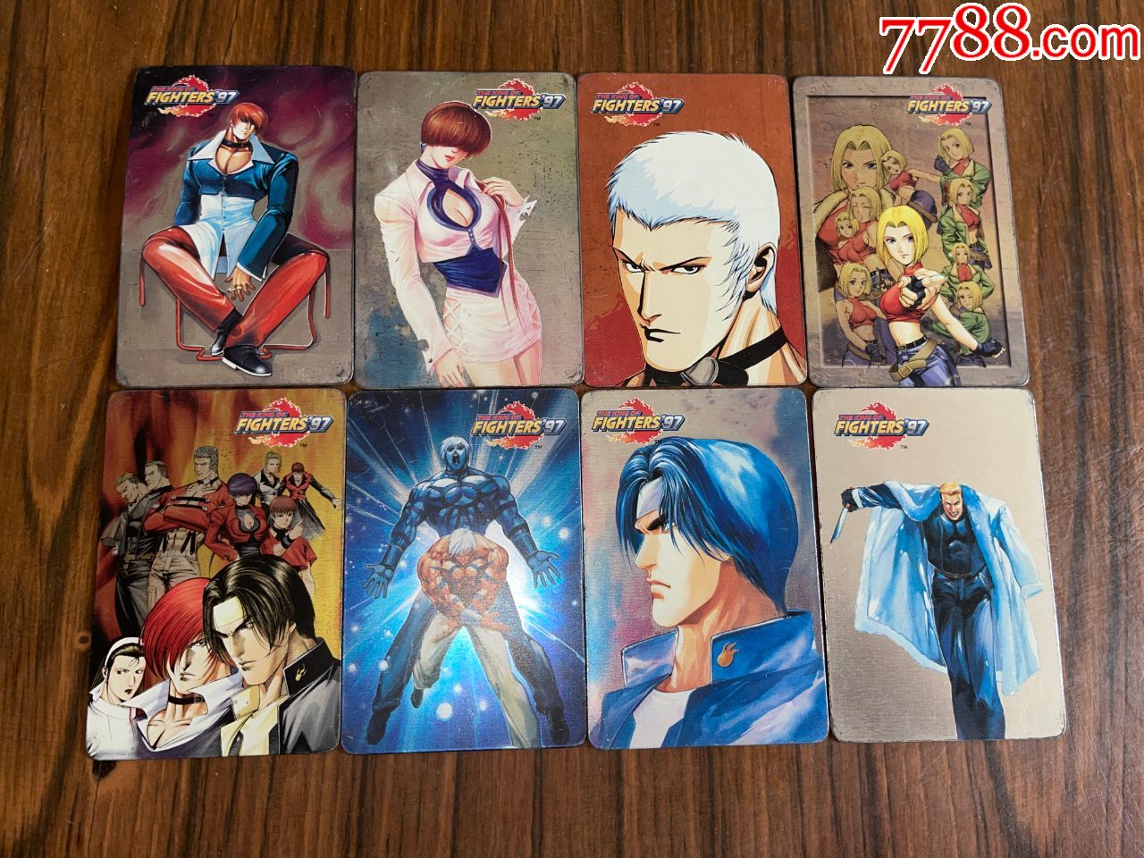 拳皇97铁卡23张合售