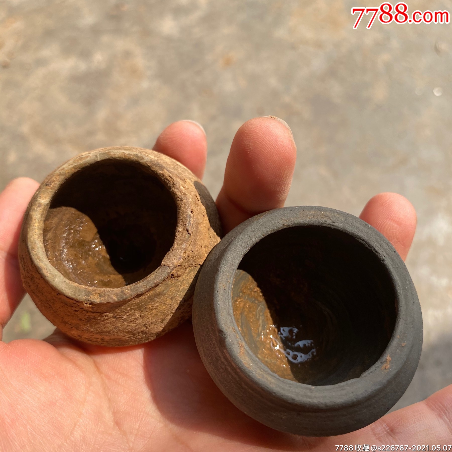 汉代迷你小陶罐