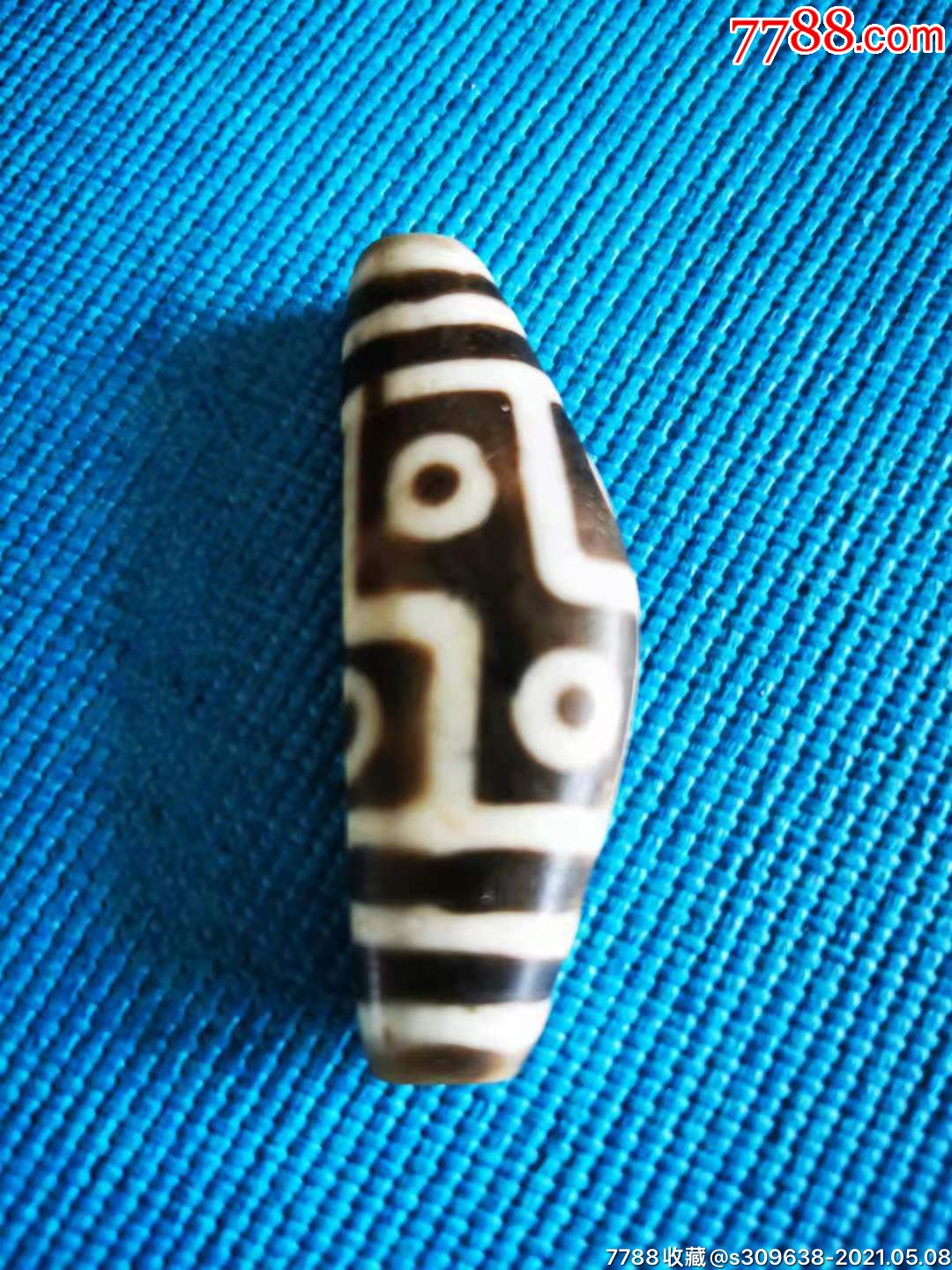 牛角型六眠天珠