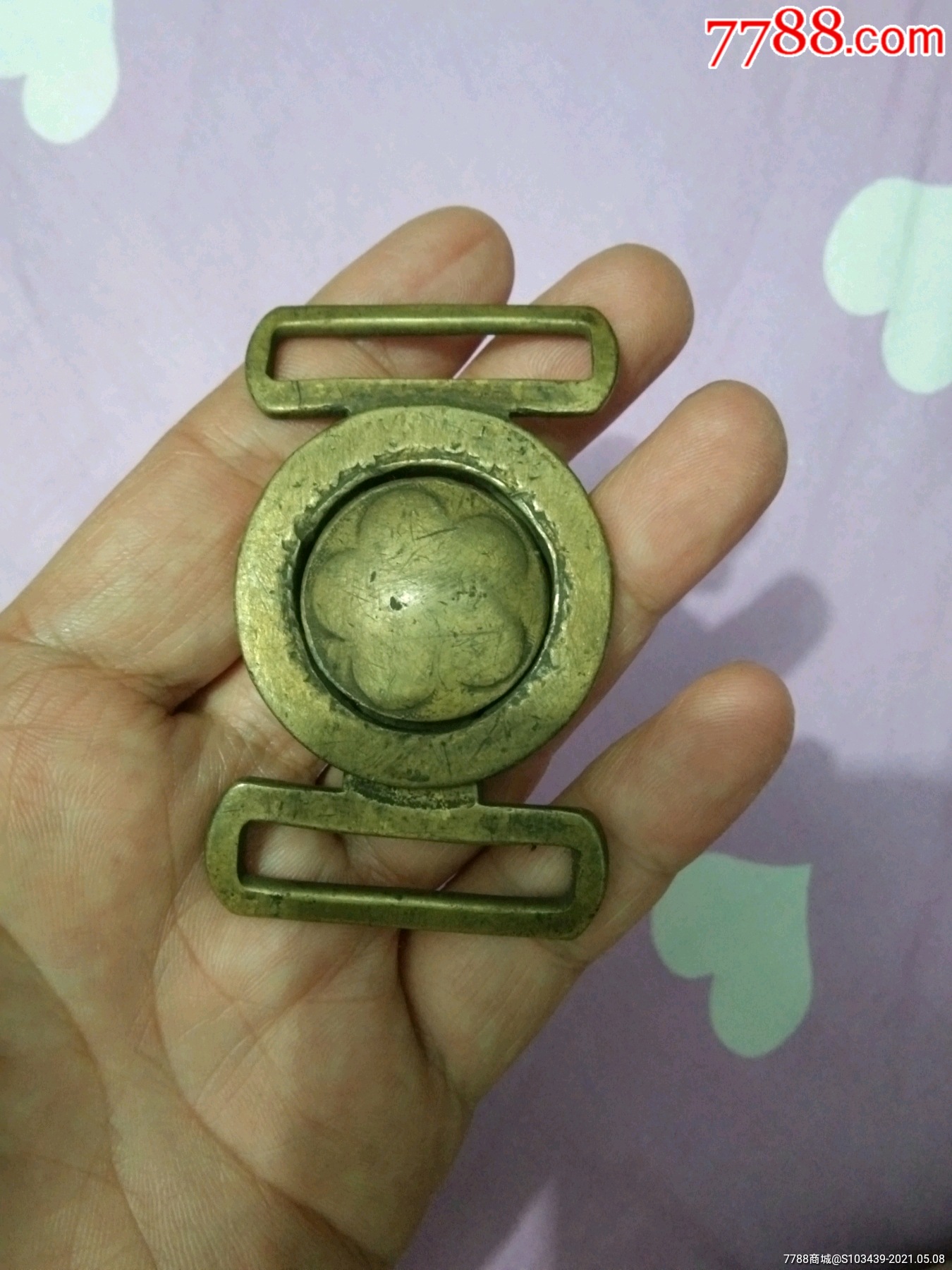 铜腰带扣-价格:285元-se80058903-皮带扣/腰饰-零售-7788收藏__收藏