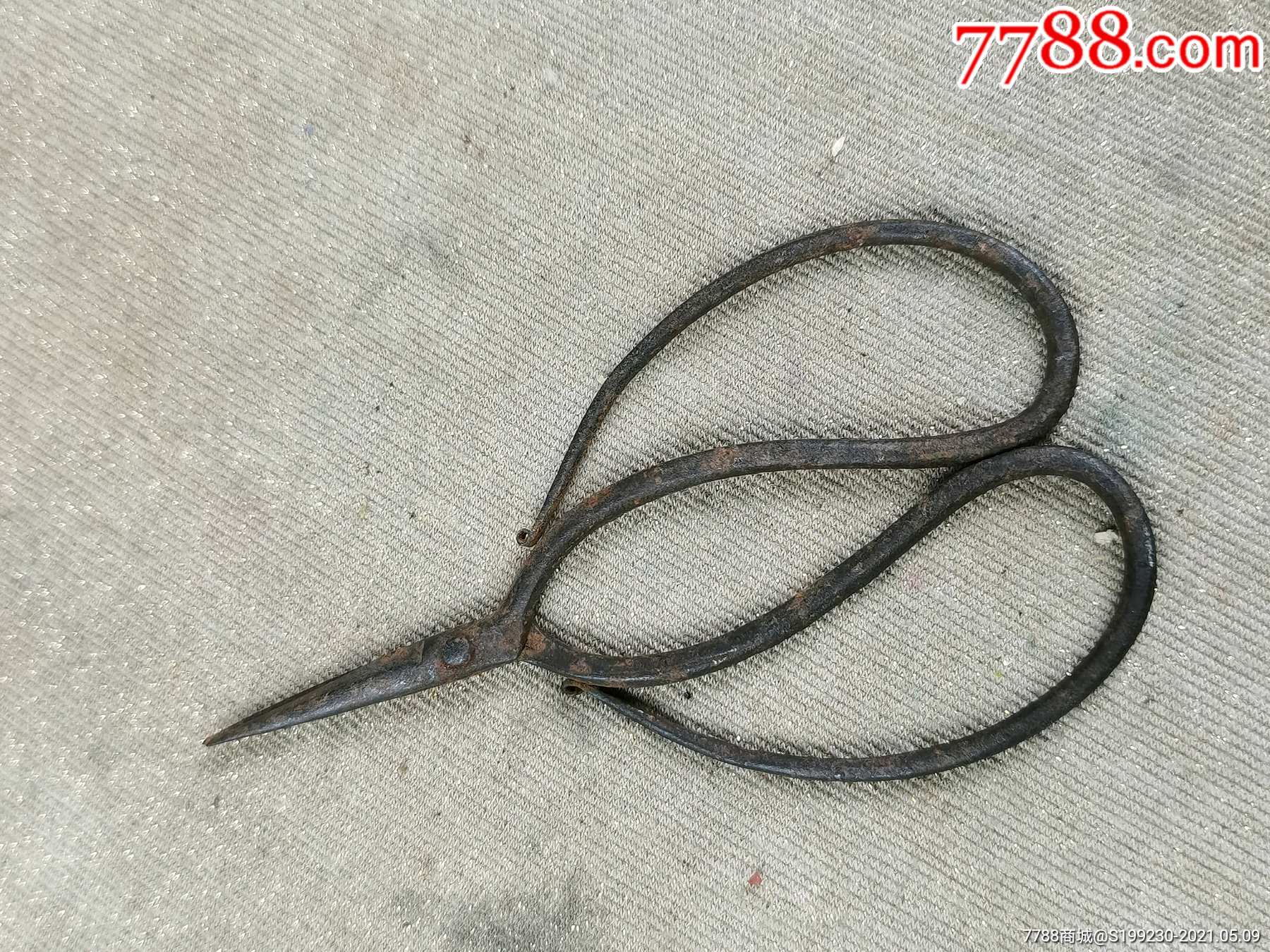 老剪纸专用剪刀手工工艺老剪刀