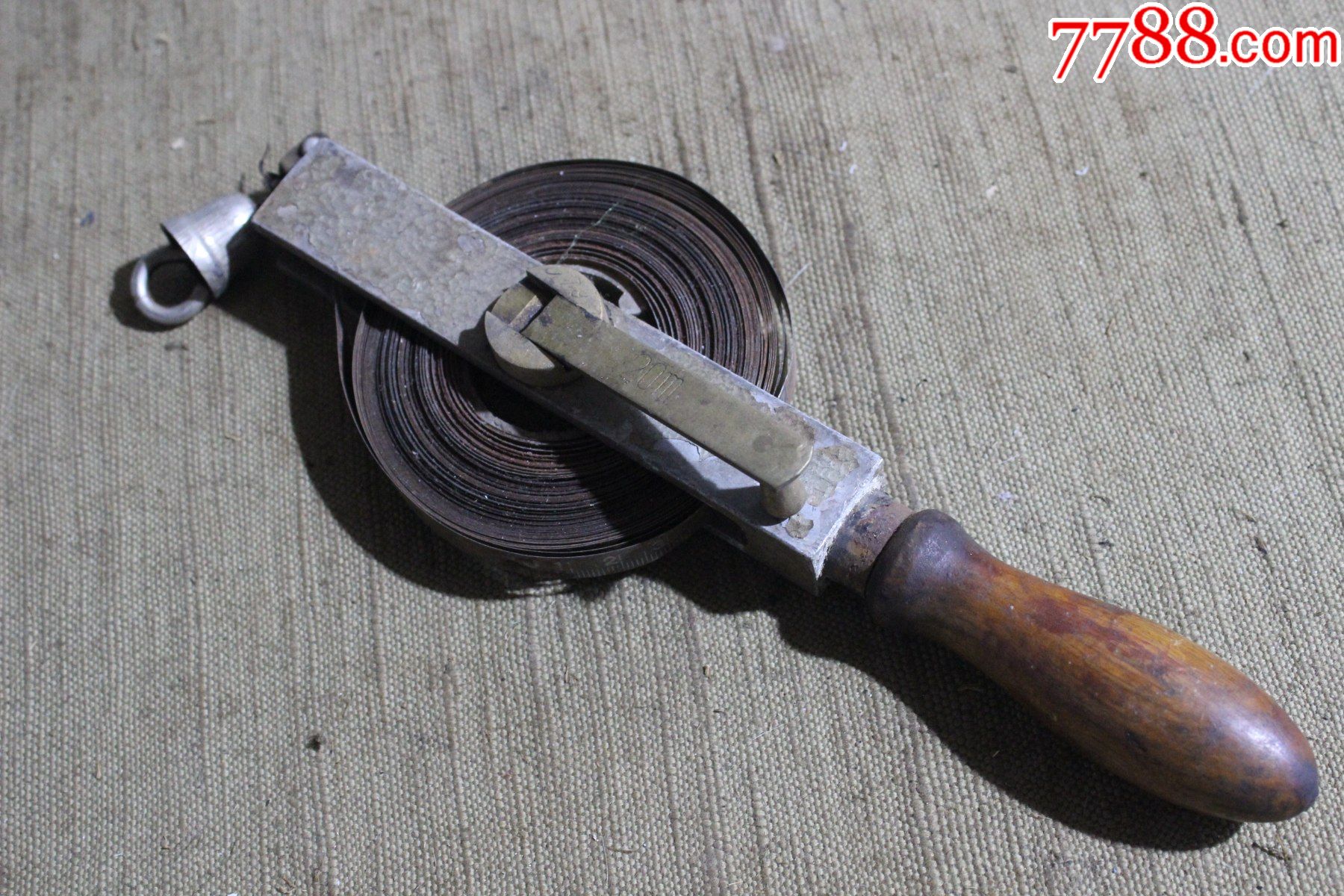 老工具20米钢卷尺-其他收藏品-7788收藏