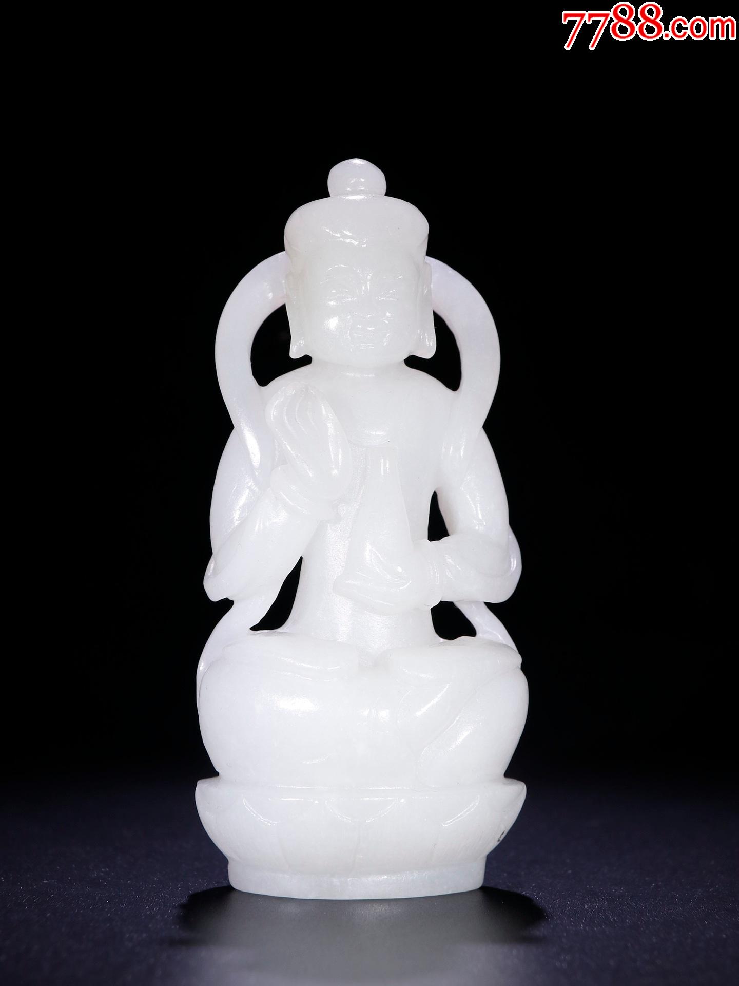 和田玉佛像摆件