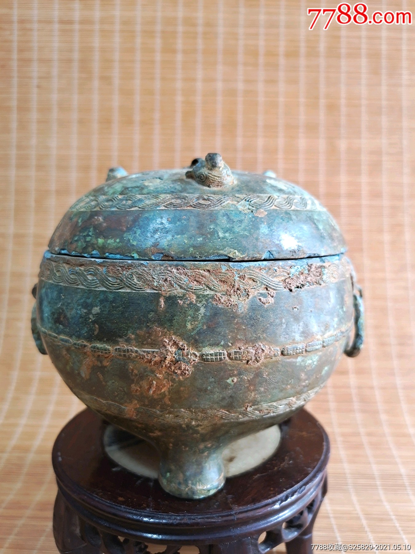 旧藏青铜器皿_价格3280元_第1张_7788商城__七七