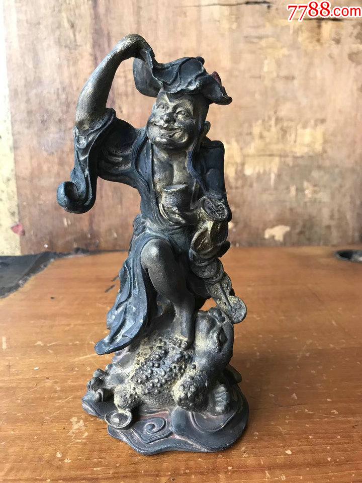 铜鎏金刘海戏金蟾一尊_价格1000元_第1张_7788收藏__收藏热线